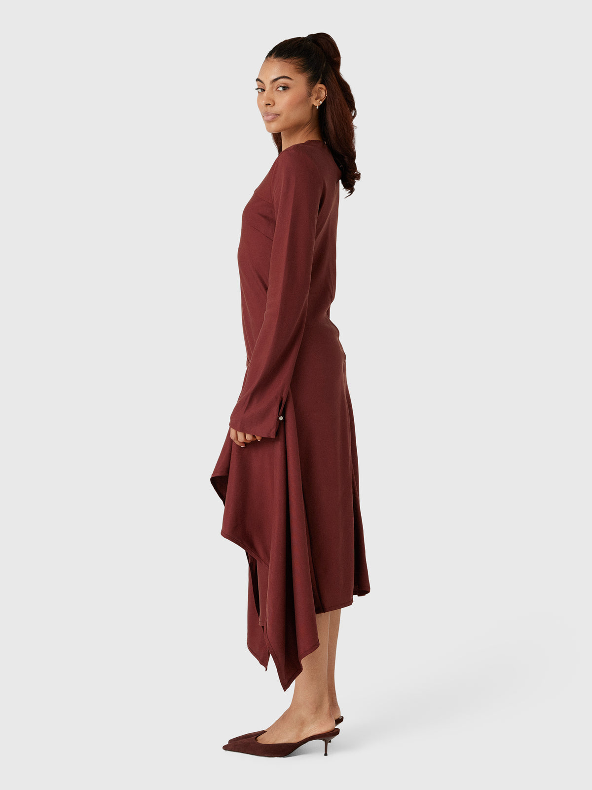 Lee Mathews Women's Blair Wrap Dress - Saint Bernard