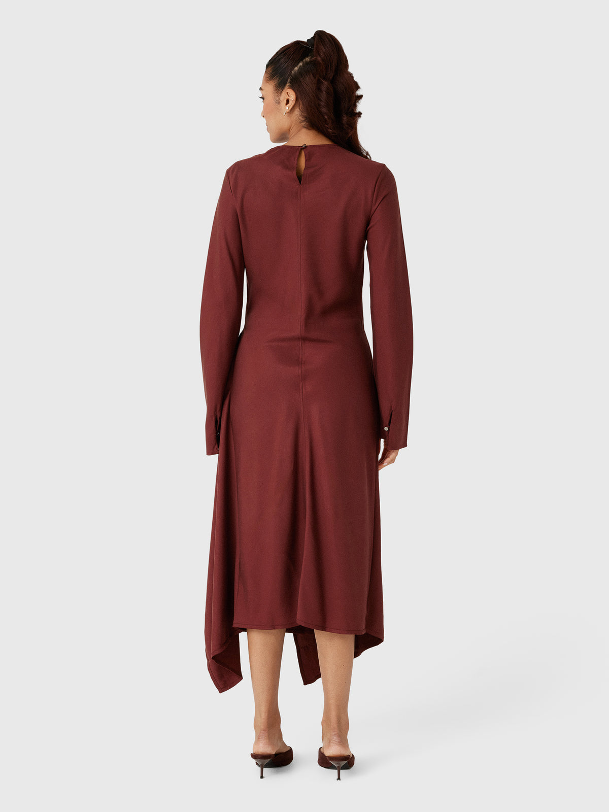Lee Mathews Women's Blair Wrap Dress - Saint Bernard