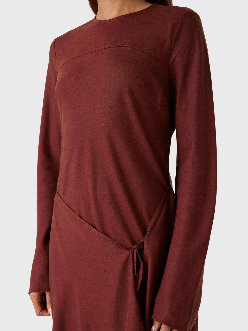 Lee Mathews Women's Blair Wrap Dress - Saint Bernard