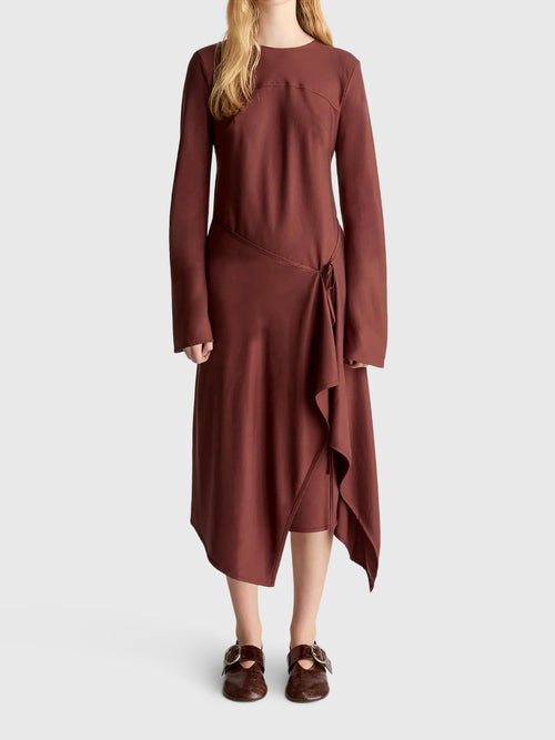 Lee Mathews Women's Blair Wrap Dress - Saint Bernard