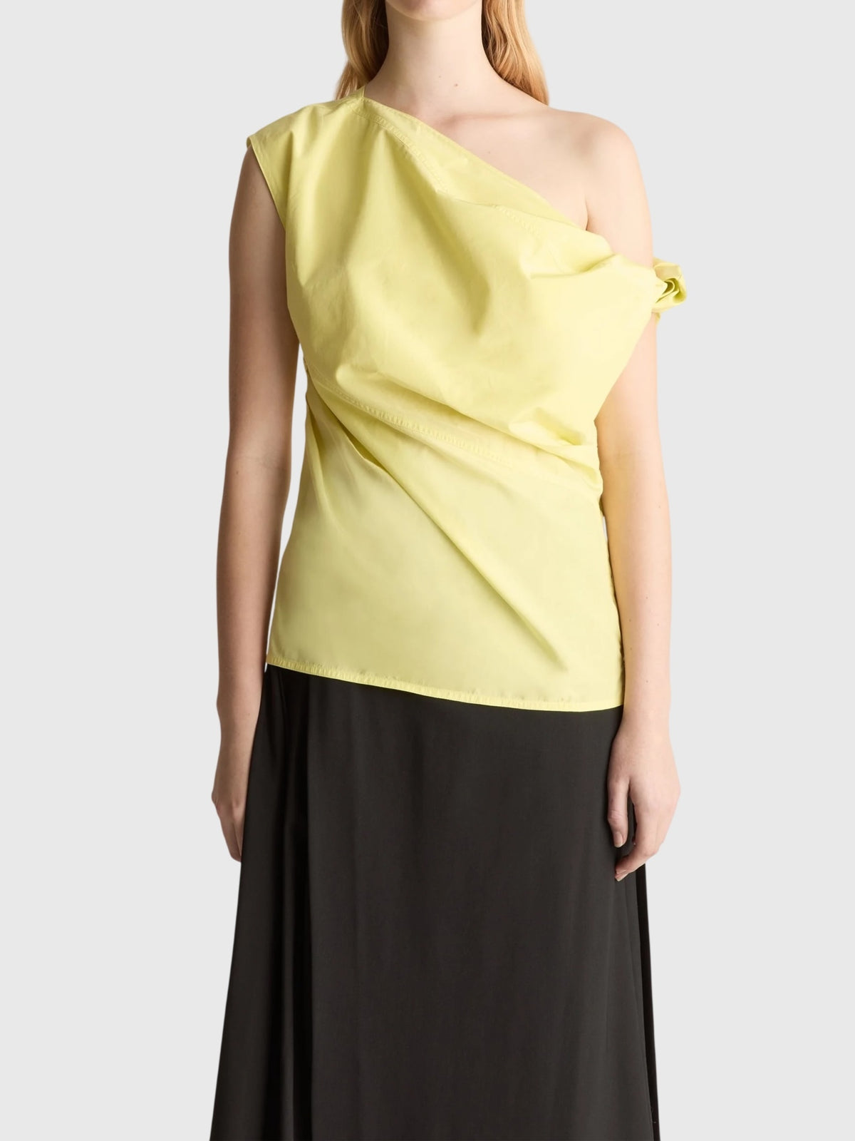 Lee Mathews Women's Nina Silk Twist Top - Saint Bernard