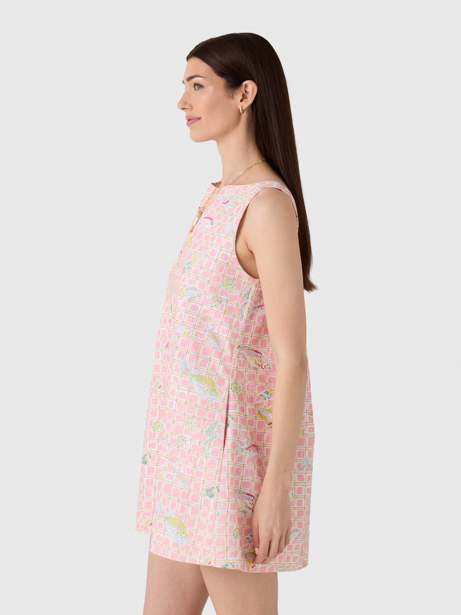 Coco Shop Women's Pleated-Back Mini Dress