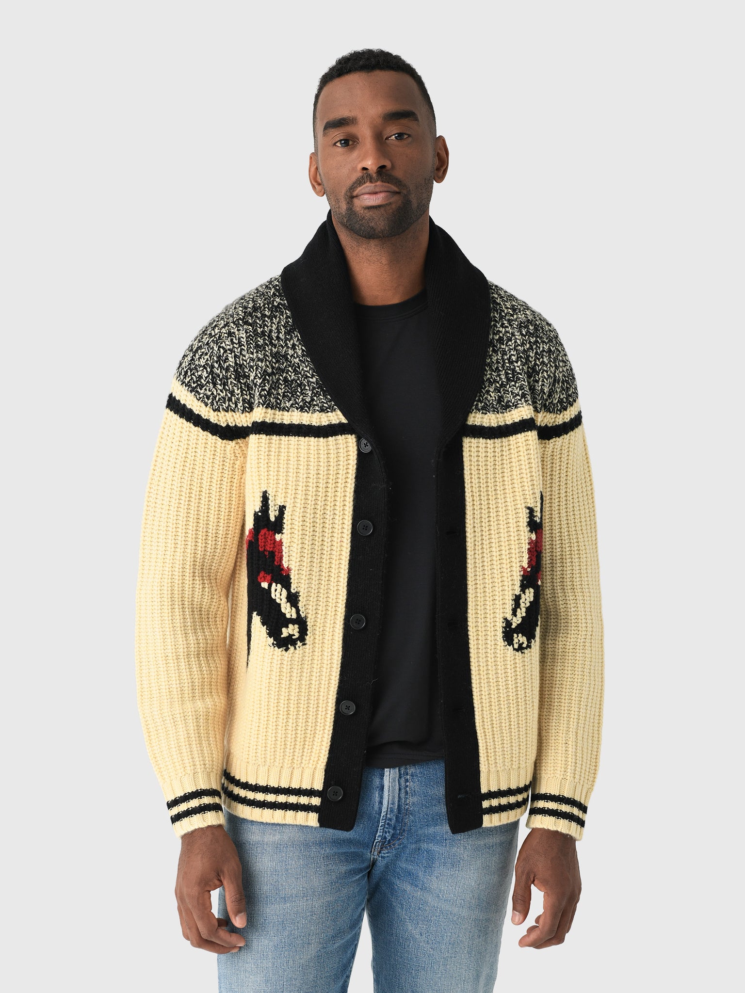 Guest In Residence Men's Rodeo Cardigan – Saint Bernard