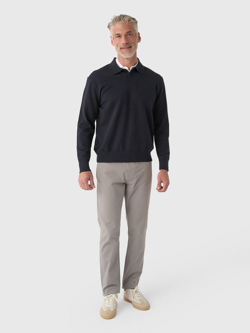 Guest In Residence Men's Allday Polo Sweater