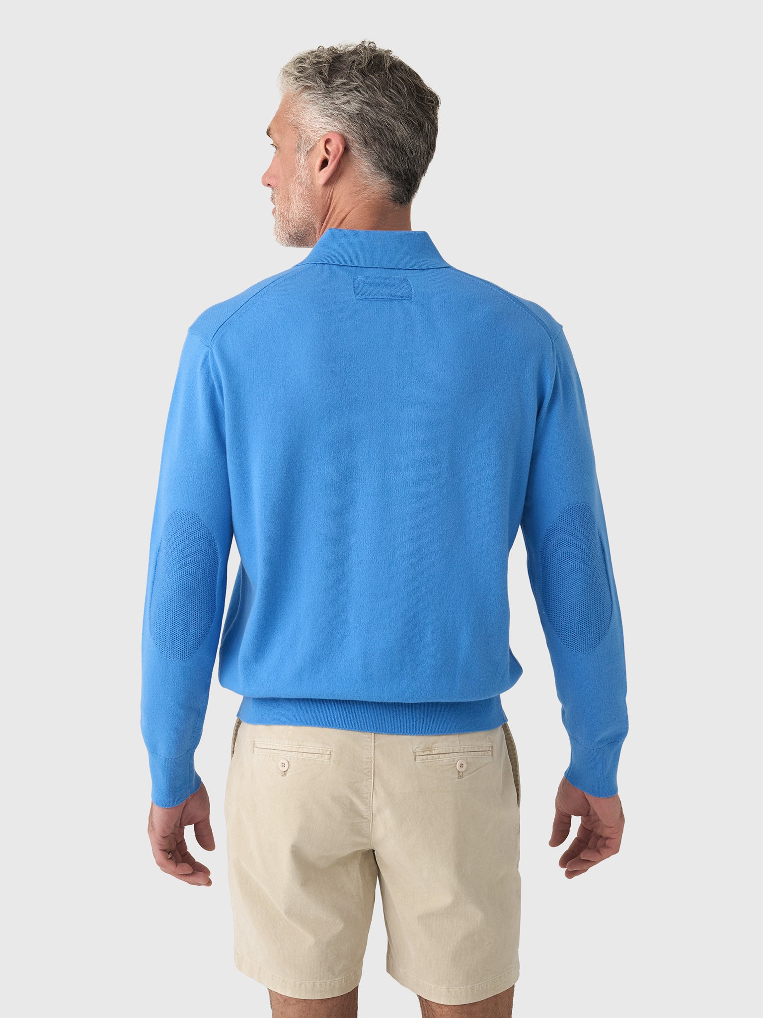 Guest In Residence Men's Allday Polo Sweater - Saint Bernard