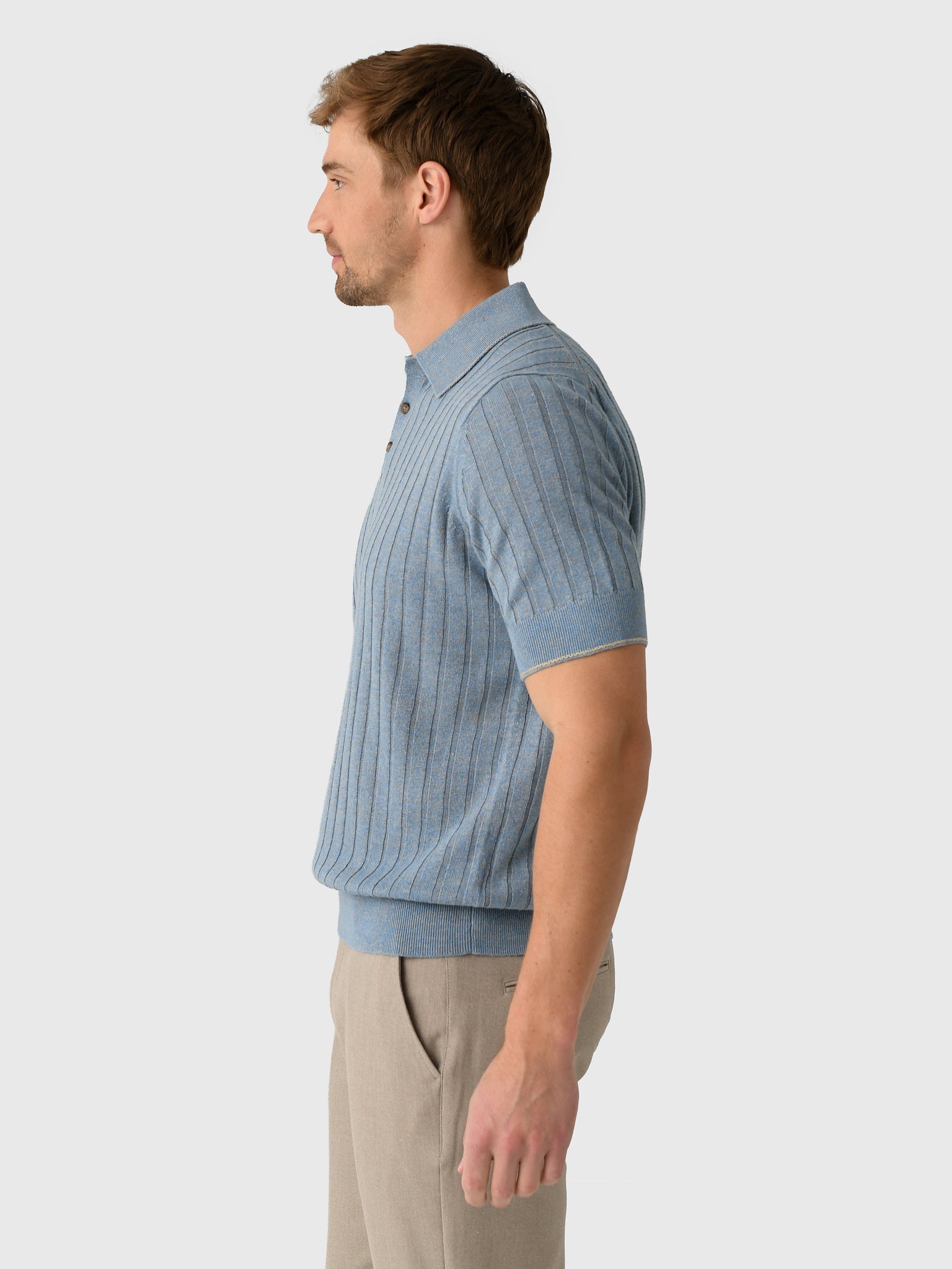 Guest In Residence Men's Teddy Polo - Saint Bernard