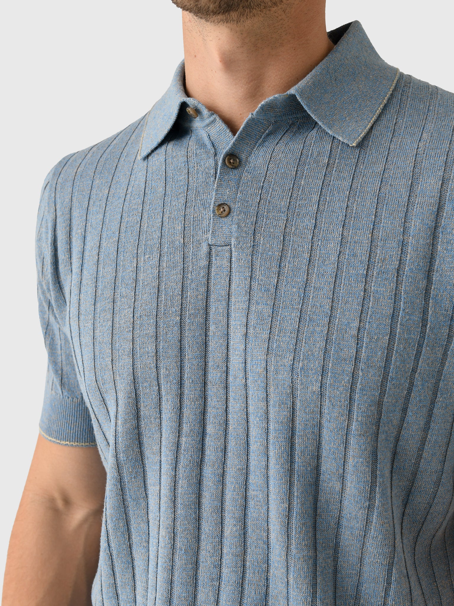 Guest In Residence Men's Teddy Polo - Saint Bernard