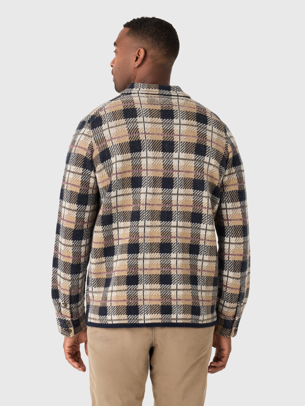 Guest In Residence Men's Plaid Work Shirt - Saint Bernard