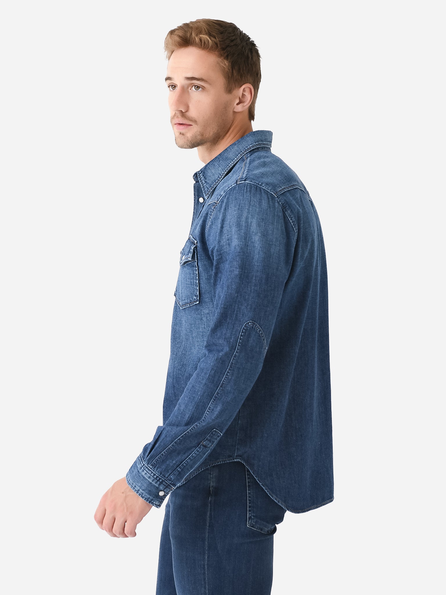 Citizens Of Humanity Men's Western Denim Shirt – Saint Bernard