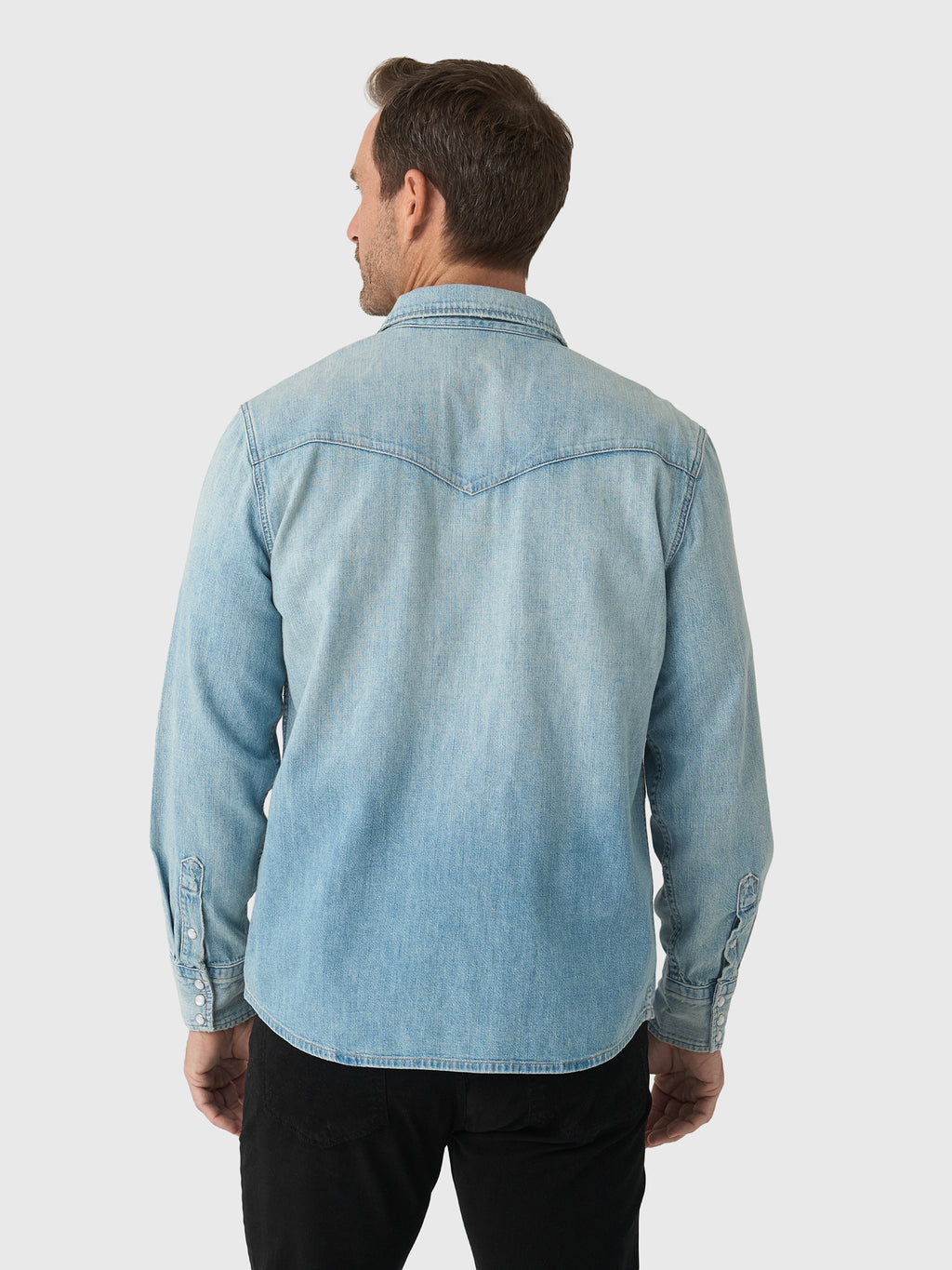 Citizens Of Humanity Men's Western Shirt - Saint Bernard