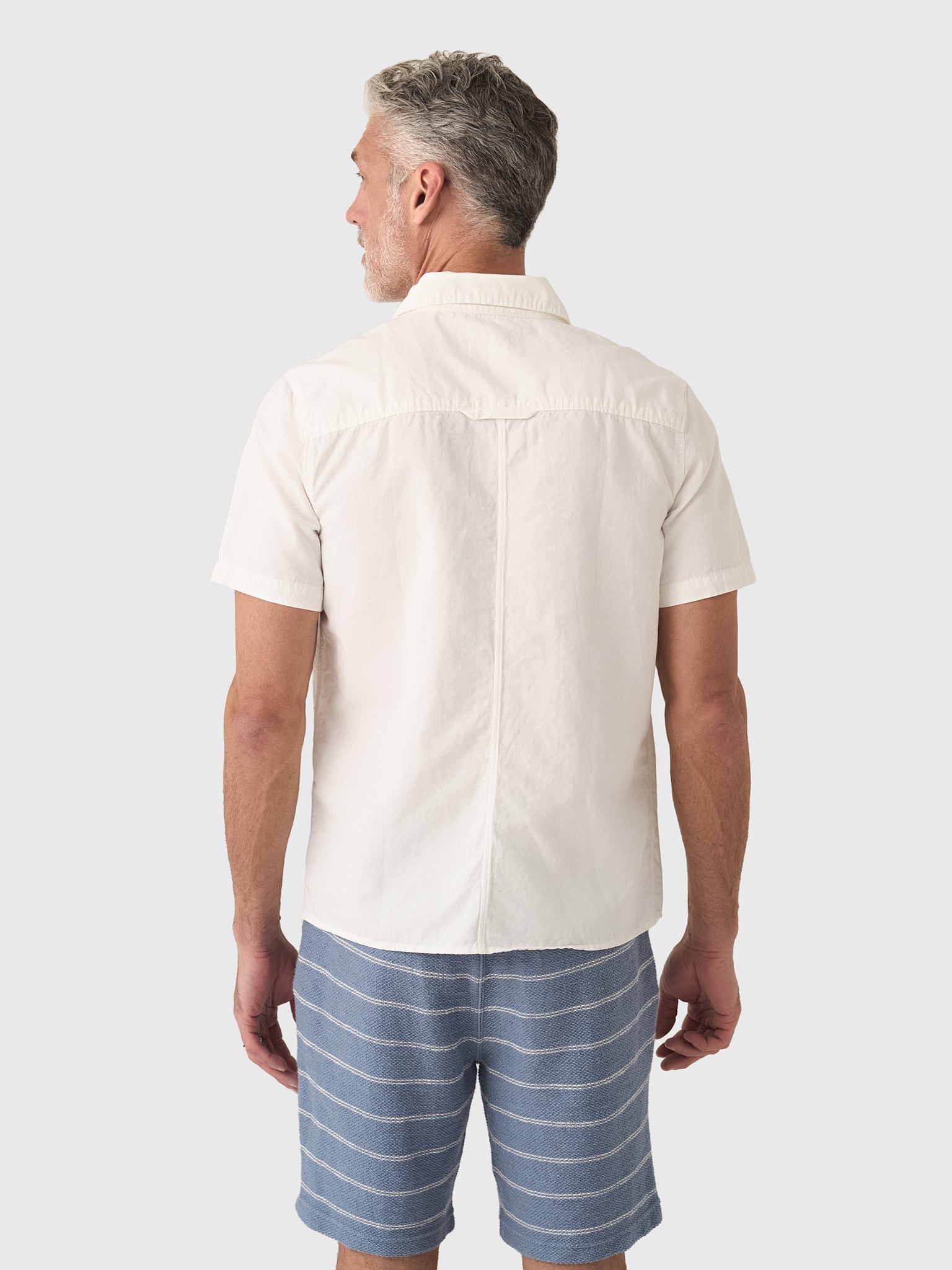 Citizens Of Humanity Men's Short Sleeve Pocket Cairo Shirt - Saint Bernard