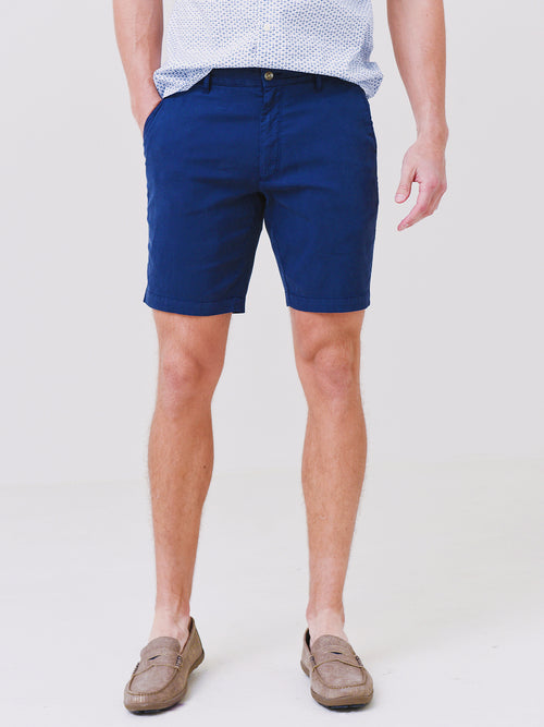 Peter Millar Crown Men's Bedford Cotton-Blend Short