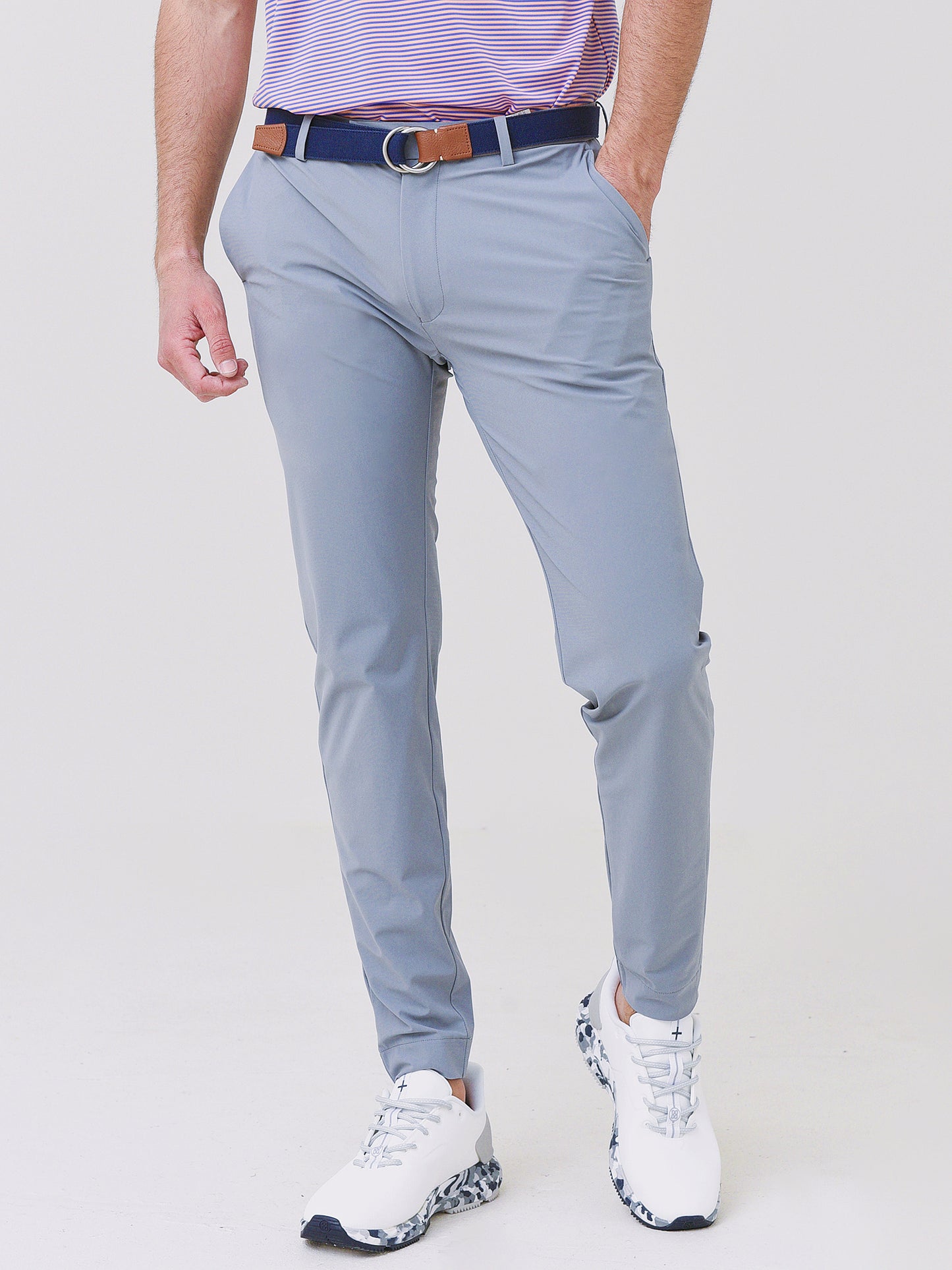 Peter Millar Crown Crafted Men's Blade Performance Ankle Sport Pant - Saint Bernard