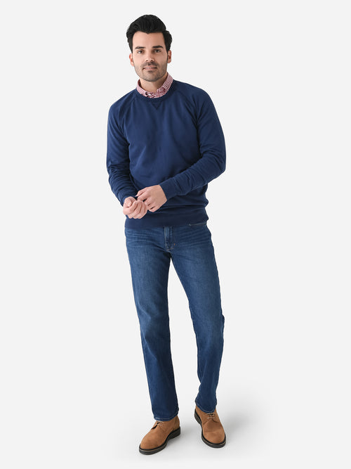 Peter Millar Crown Men's Lava Wash Garment Dyed Crew