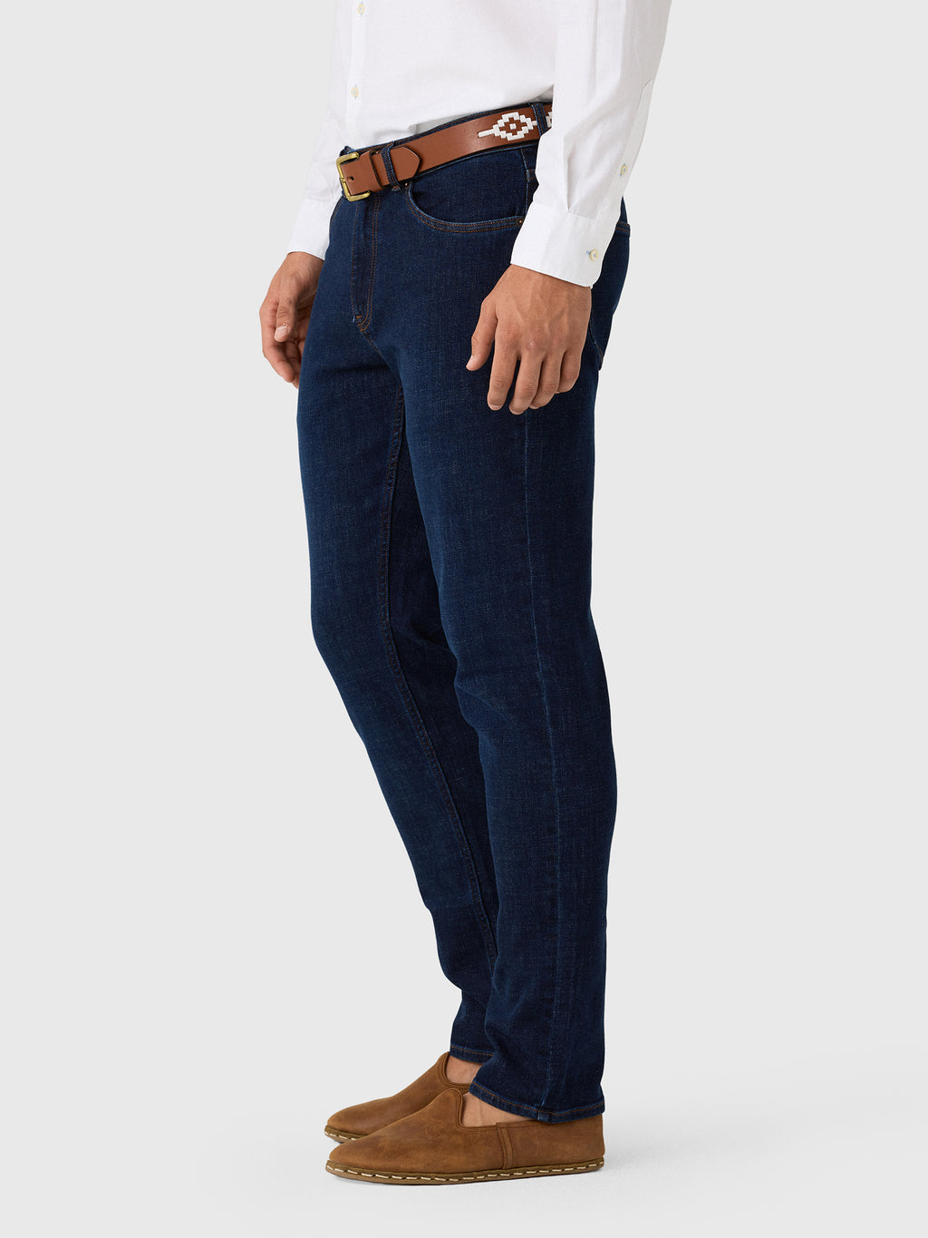 Peter Millar Crown Men's Crown Heritage Five-Pocket Denim Pant - Saint Bernard