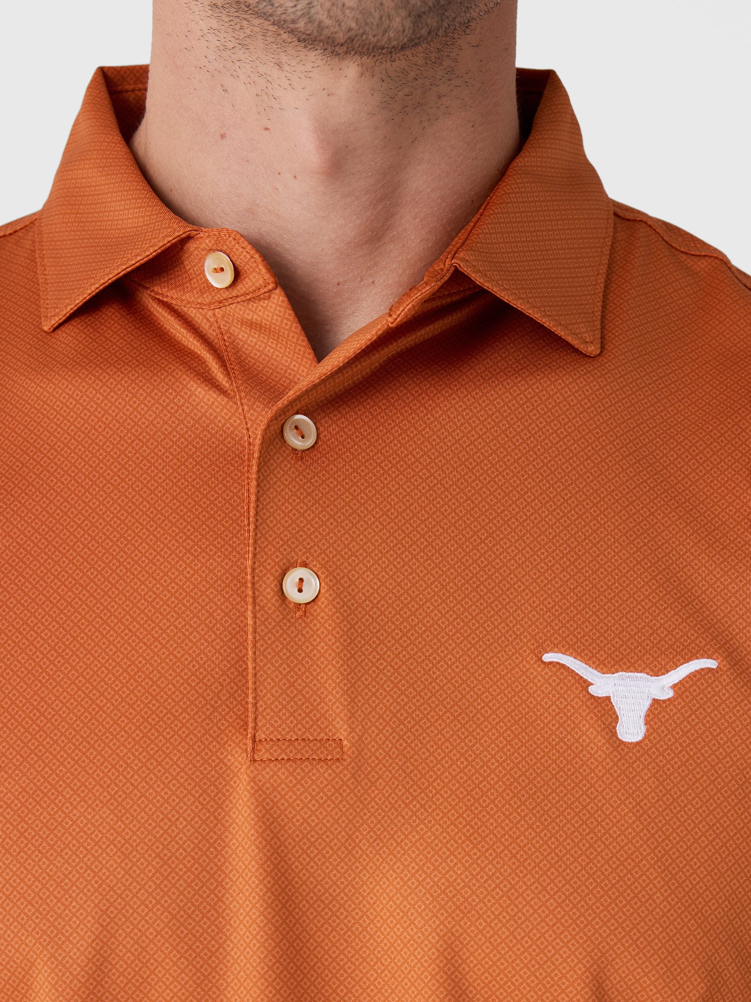 Peter Millar Collegiate Men's Hugo Performance Jersey Polo - Saint Bernard