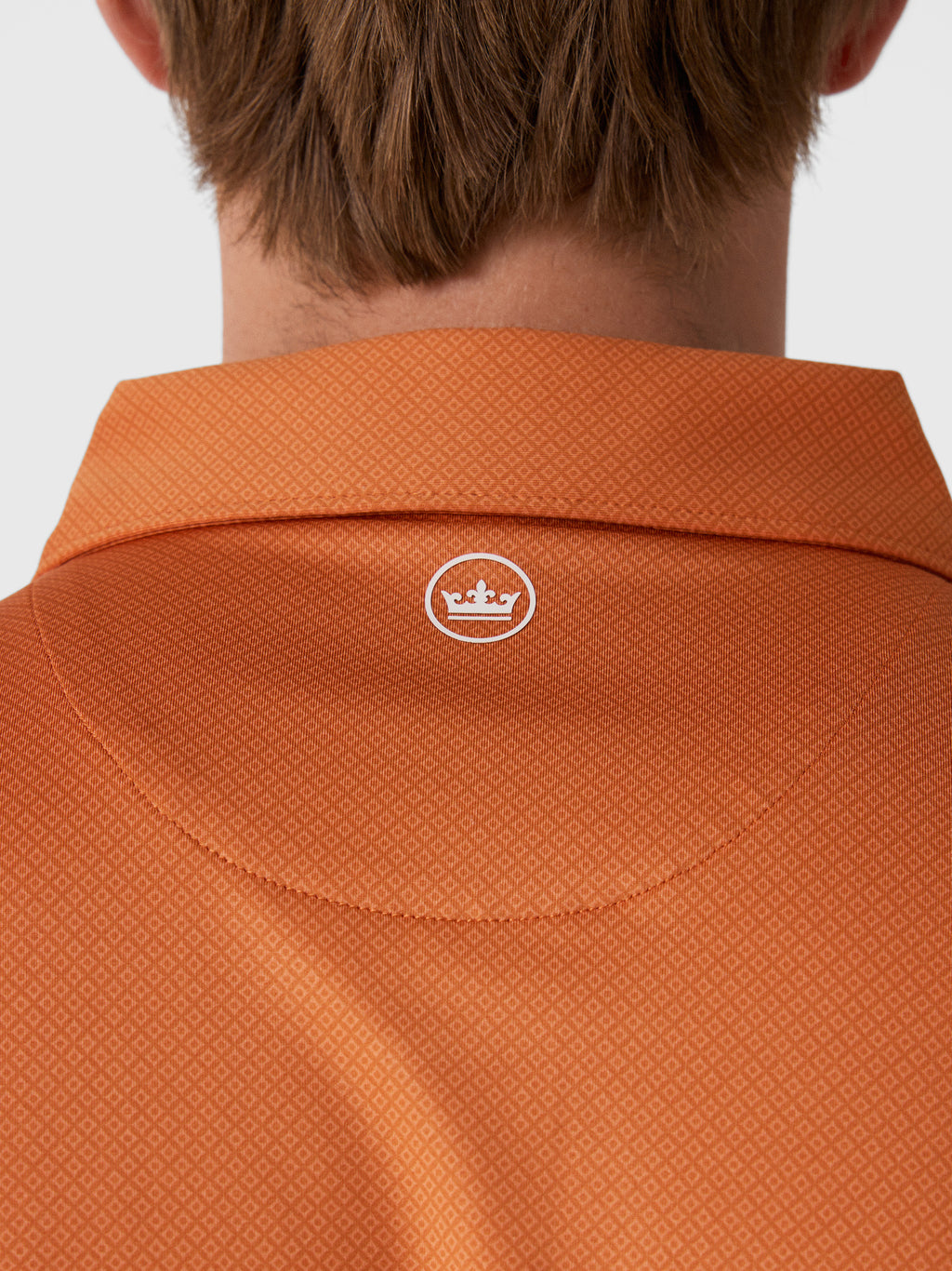 Peter Millar Collegiate Men's Hugo Performance Jersey Polo - Saint Bernard