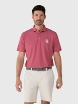 Peter Millar Collegiate Tiebreaker Performance Jersey Polo - Saint Bernard