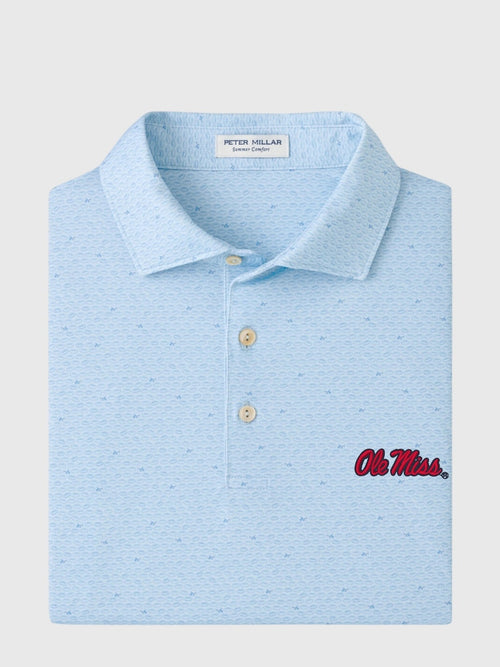 Peter Millar Collegiate Men's On The Ball Performance Jersey Polo