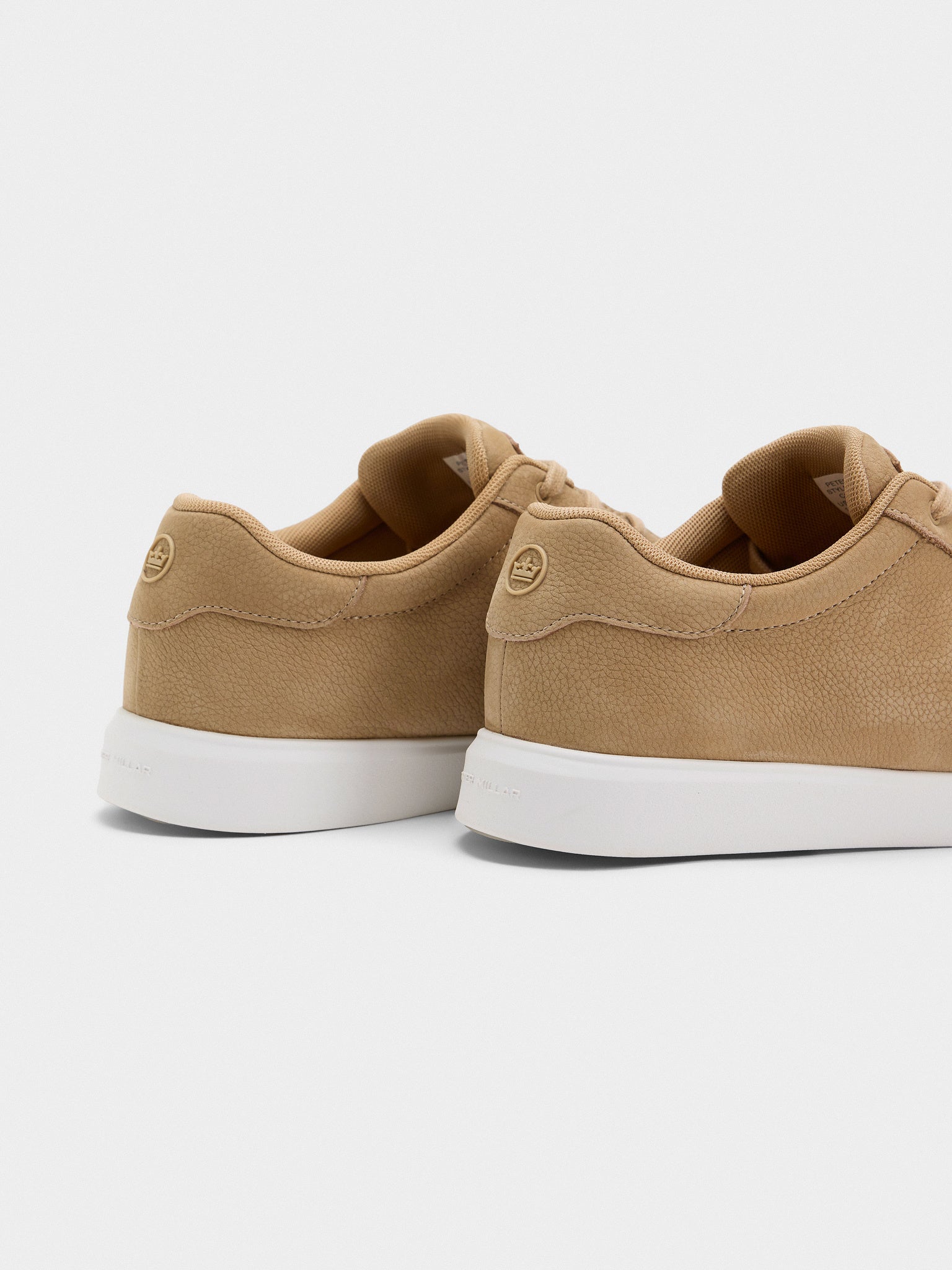 Peter Millar Crown Sport Men's Drift Classic Nubuck Sneaker - Saint Bernard