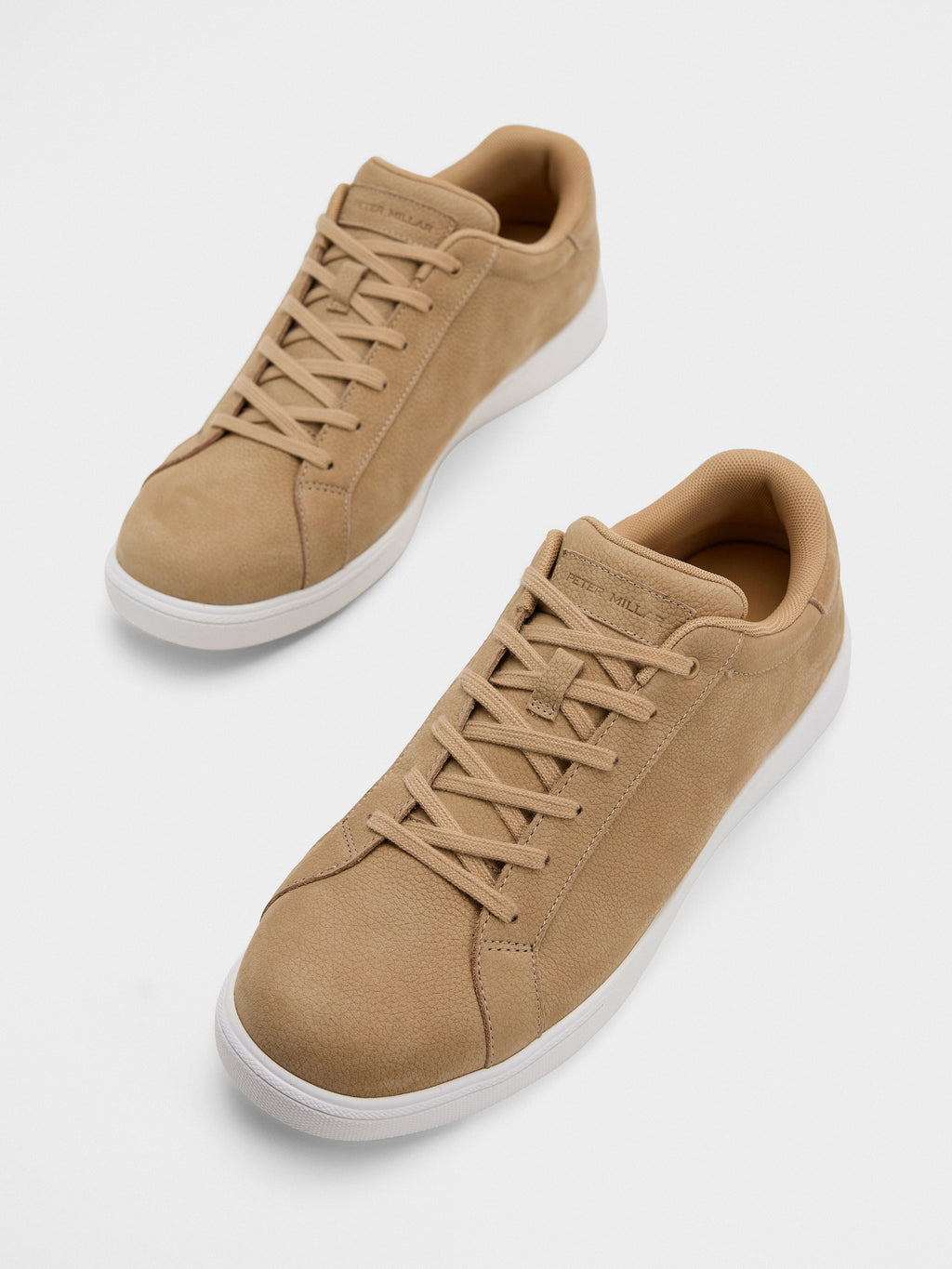 Peter Millar Crown Sport Men's Drift Classic Nubuck Sneaker - Saint Bernard