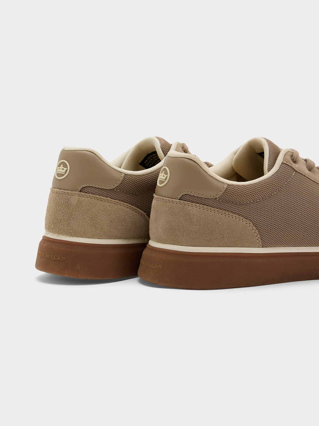 Peter Millar Crown Sport Men's Drift Mesh Sneaker - Saint Bernard