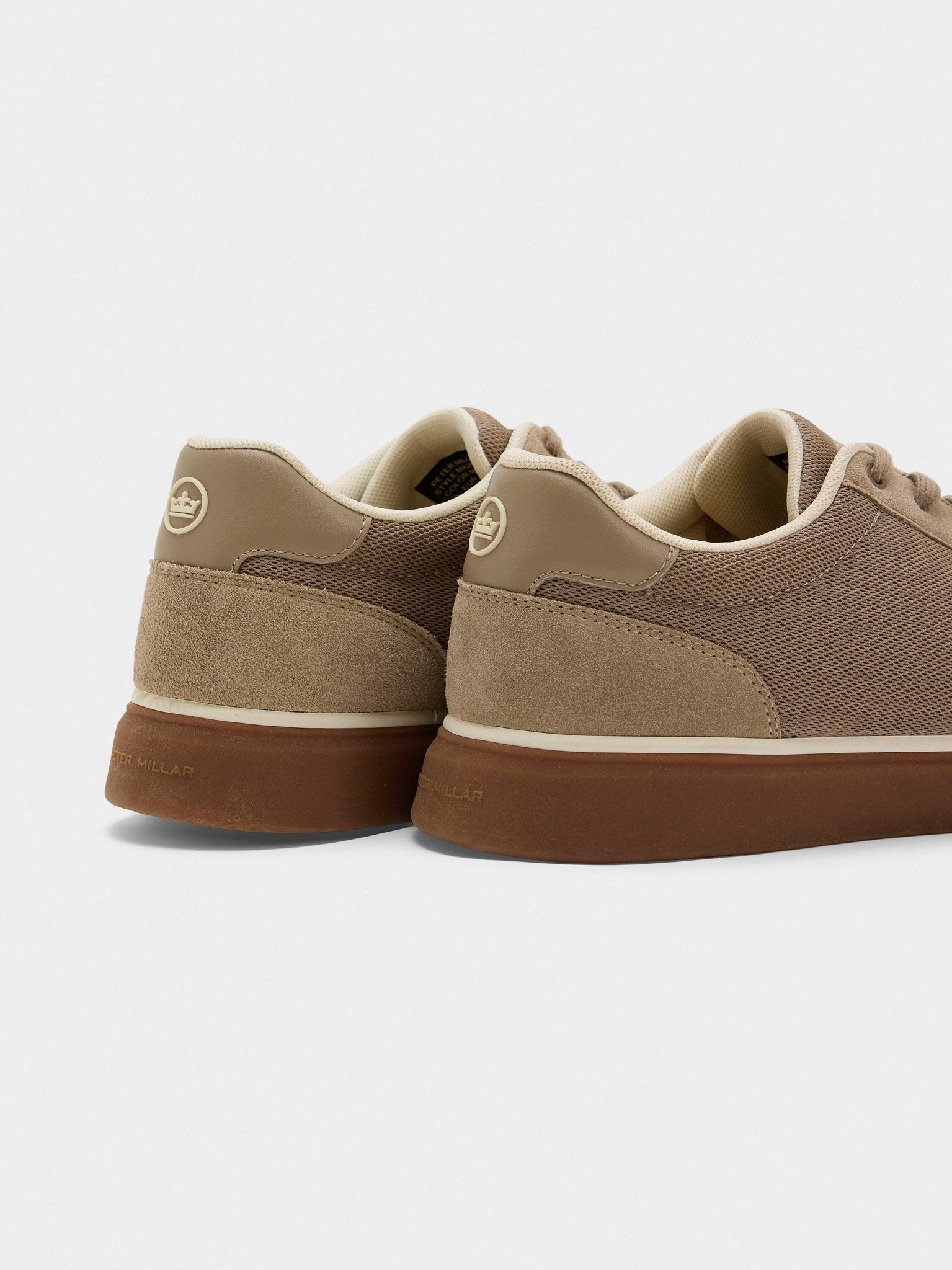 Peter Millar Crown Sport Men's Drift Mesh Sneaker - Saint Bernard