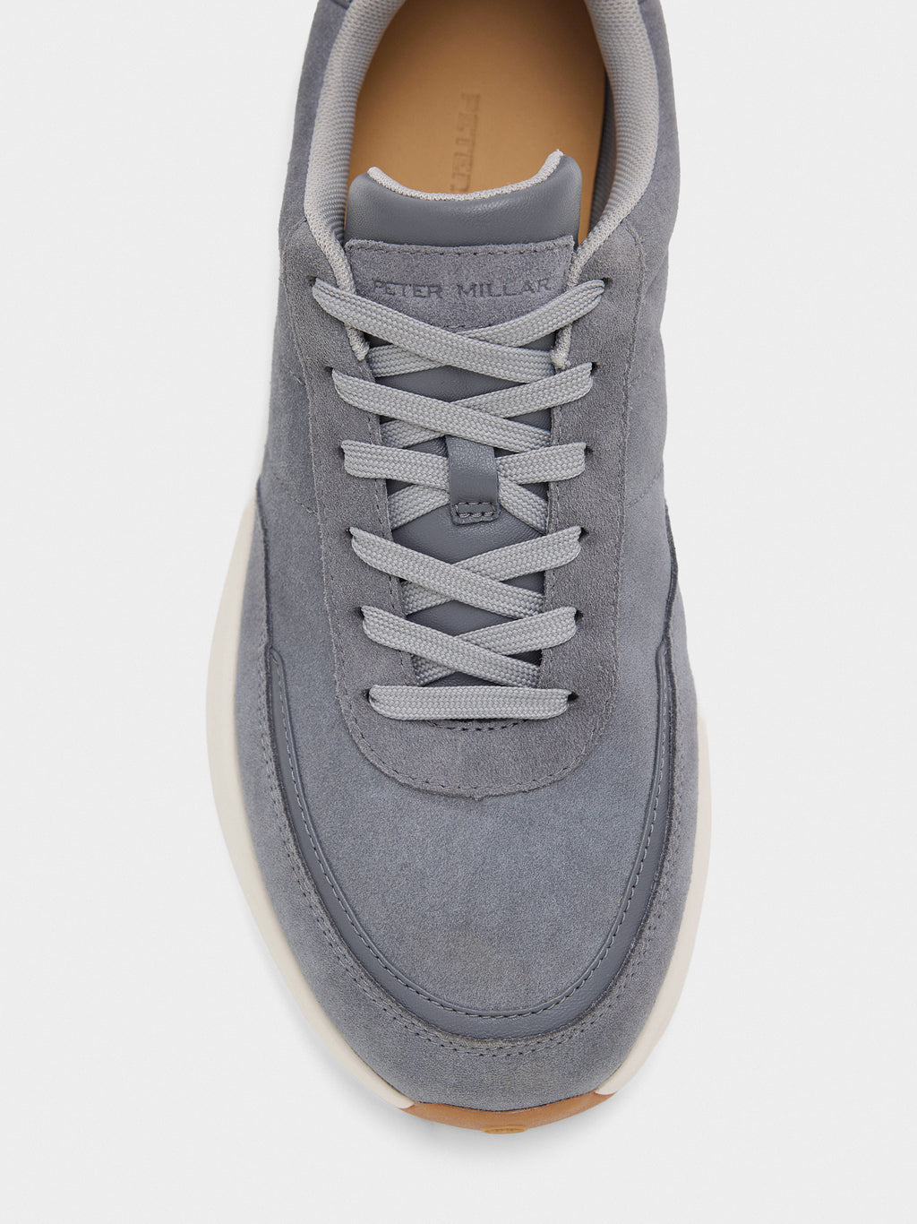 Peter Millar Crown Men's Journeyman Suede Sneaker - Saint Bernard