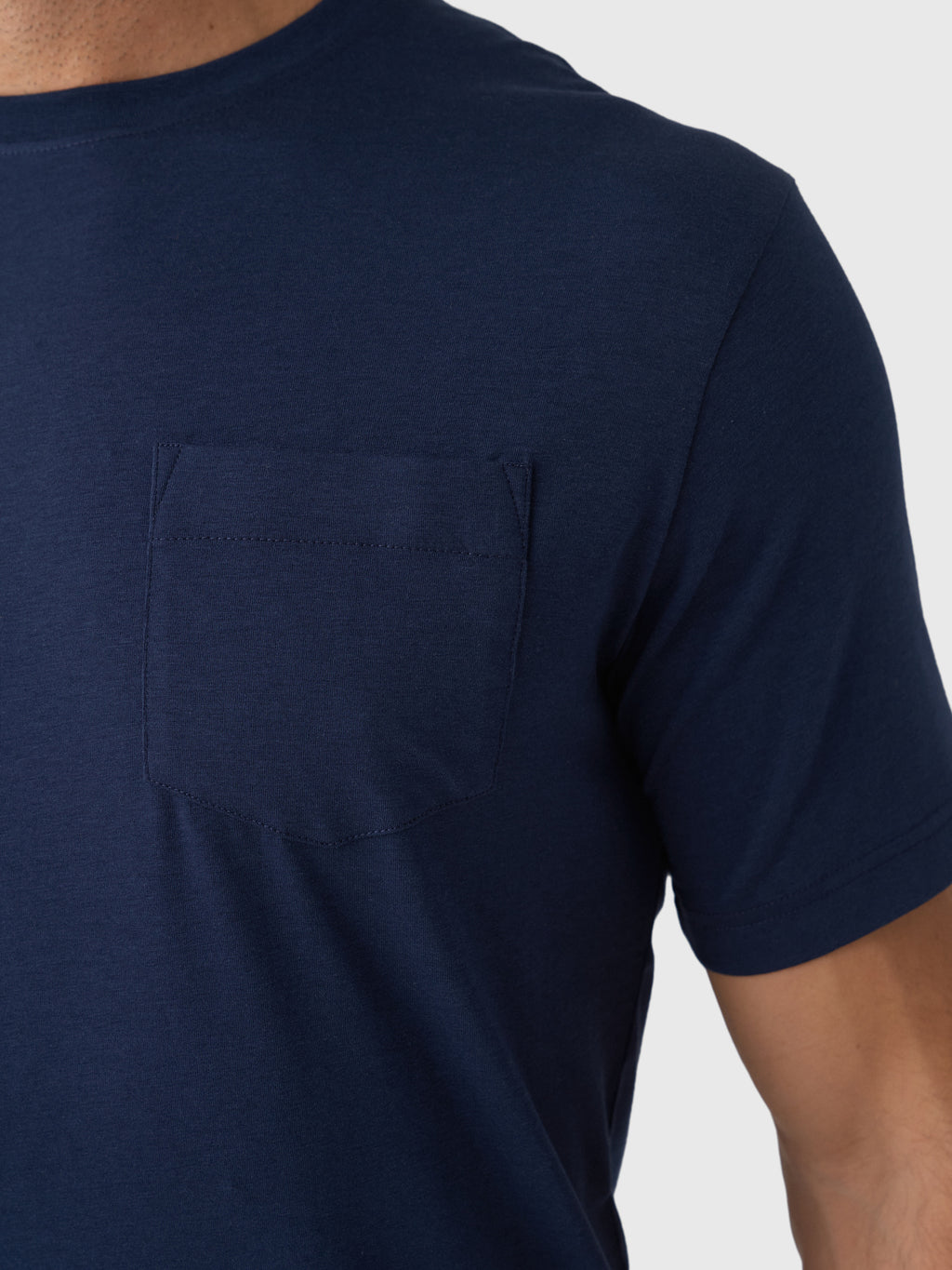 Peter Millar Crown Comfort Men's Short-Sleeve Pocket Tee - Saint Bernard