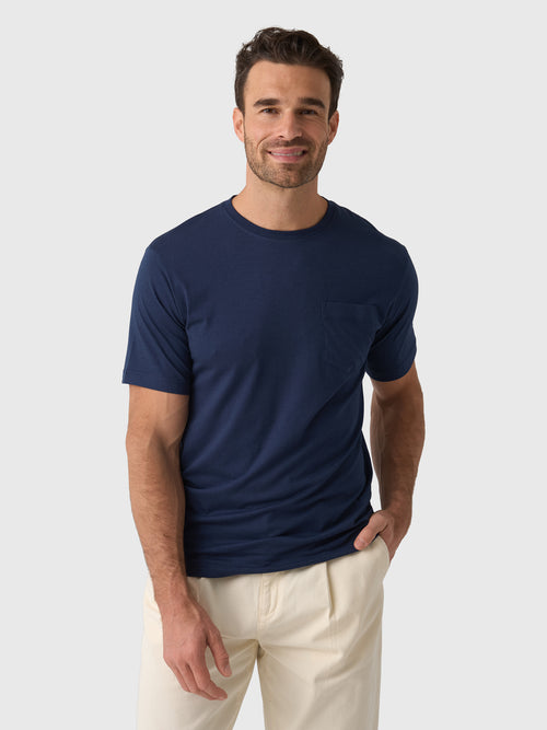 Peter Millar Crown Comfort Men's Short-Sleeve Pocket Tee