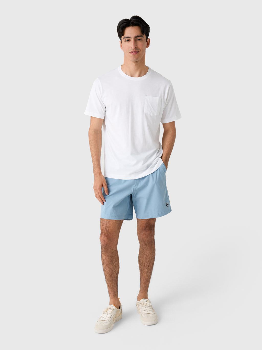 Peter Millar Crown Comfort Men's Short-Sleeve Pocket Tee - Saint Bernard