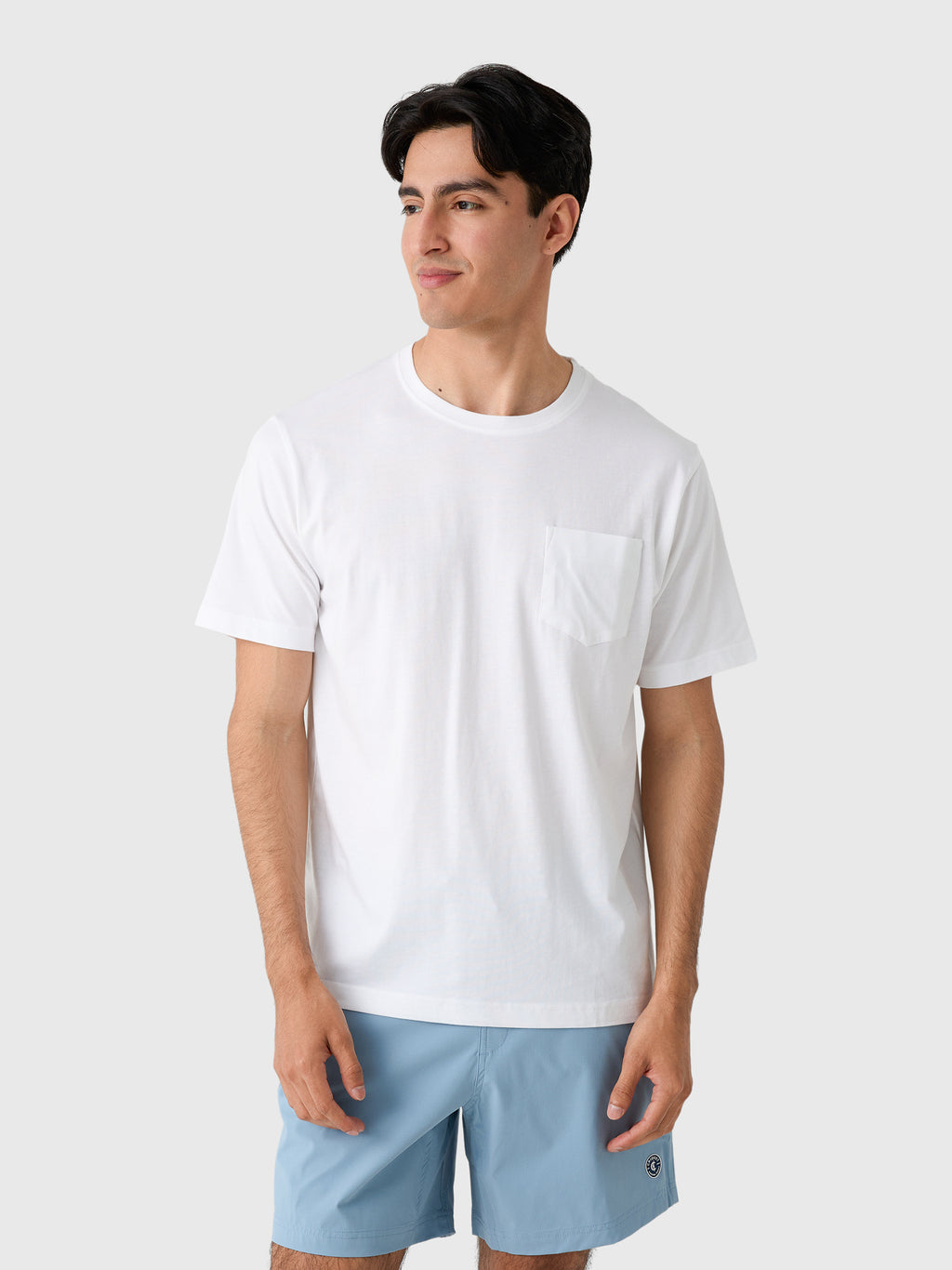 Peter Millar Crown Comfort Men's Short-Sleeve Pocket Tee - Saint Bernard