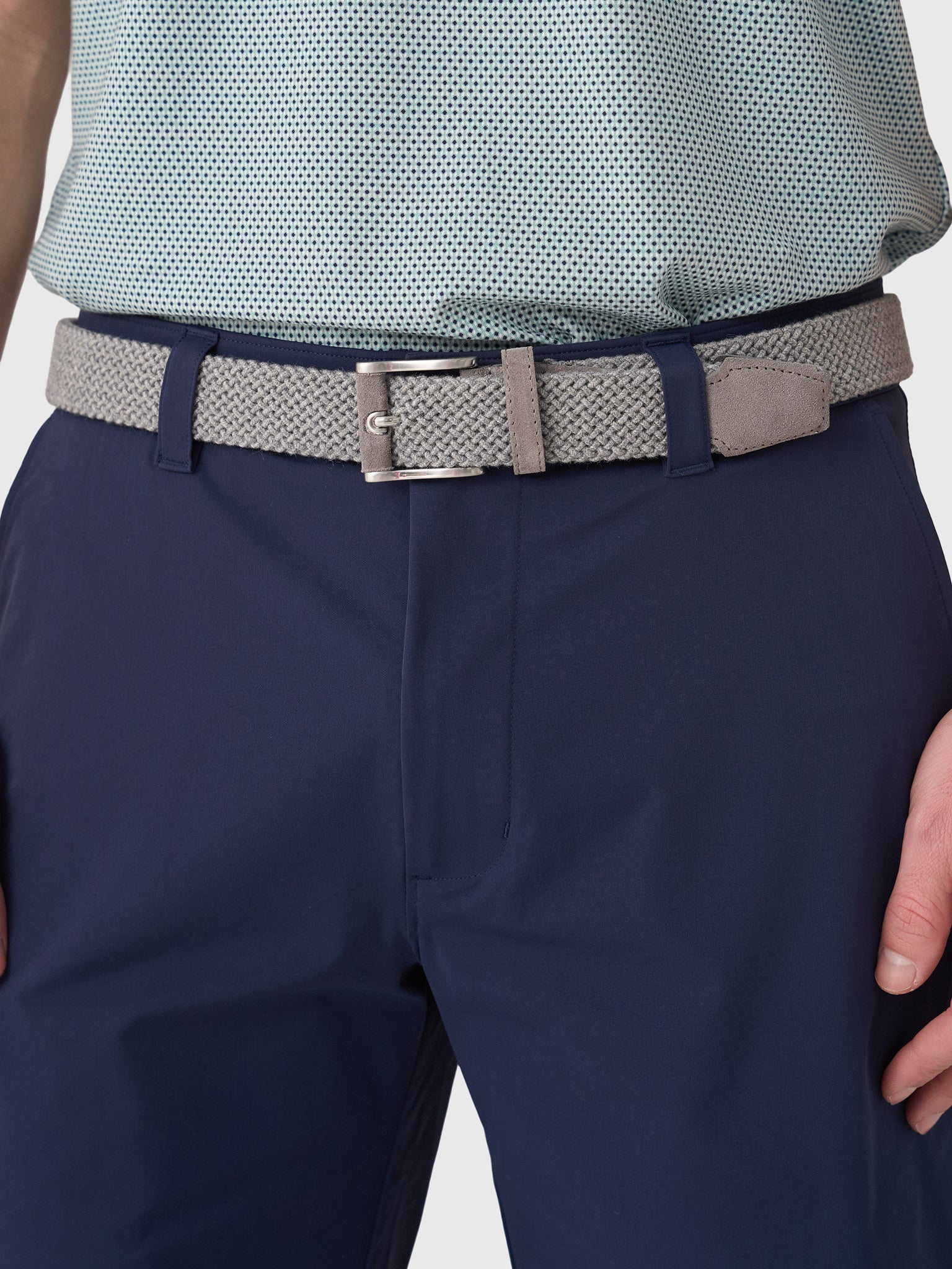 Peter Millar Crown Crafted Men's Crafted Woven Belt - Saint Bernard