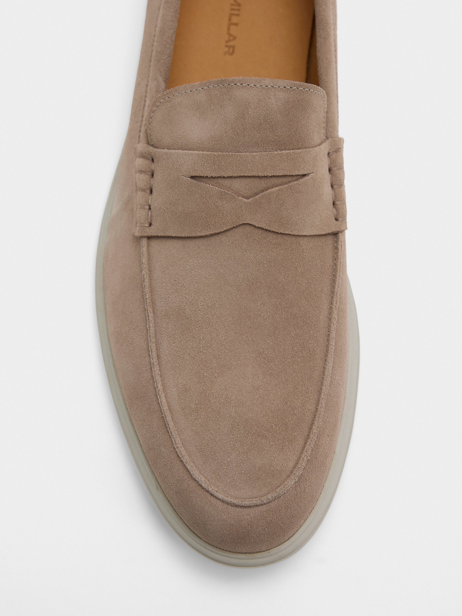 Peter Millar Crown Crafted Men's Excursionist Penny Loafer - Saint Bernard