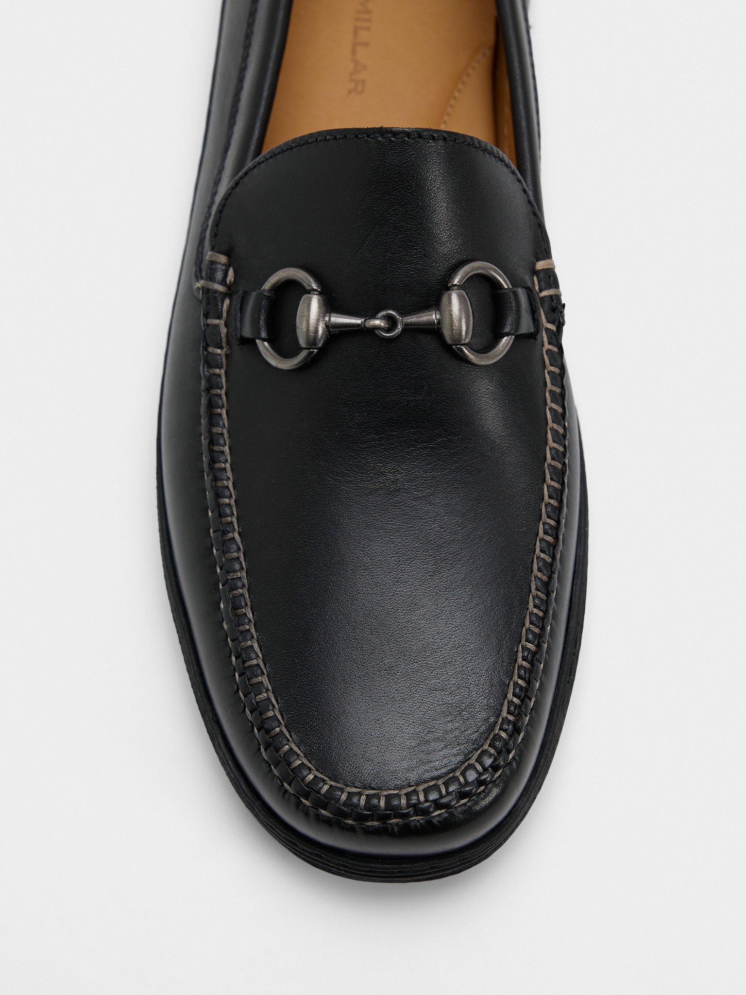 Peter Millar Crown Crafted Men's Kiely Driving Moccasin - Saint Bernard