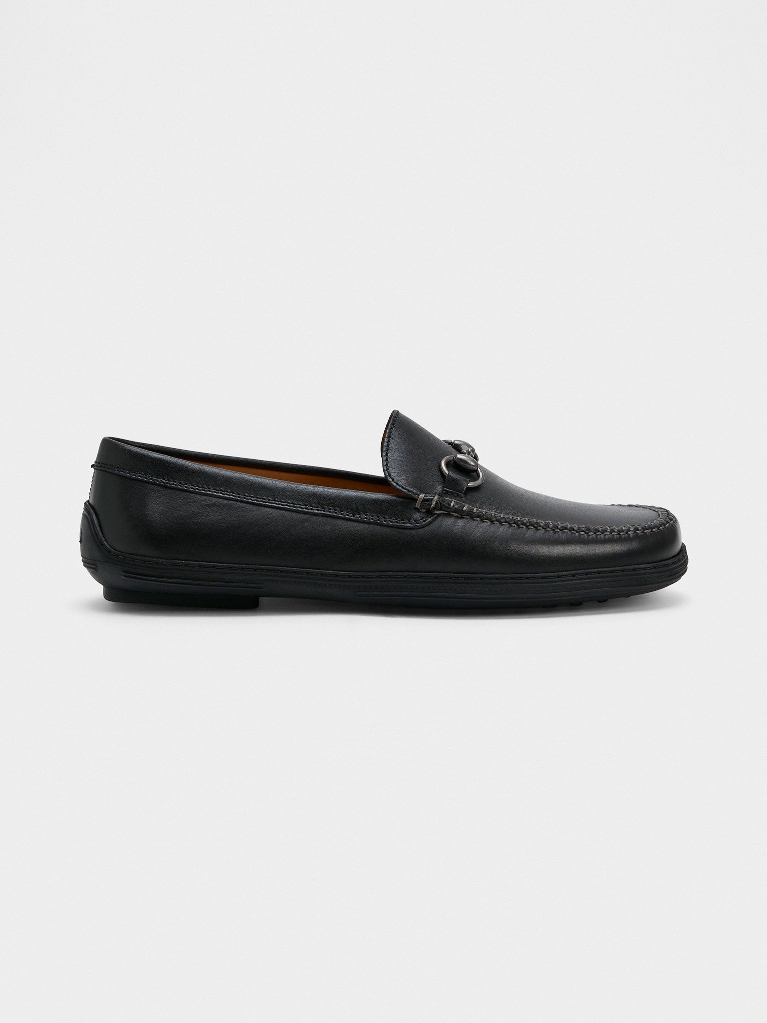 Peter Millar Crown Crafted Men's Kiely Driving Moccasin - Saint Bernard