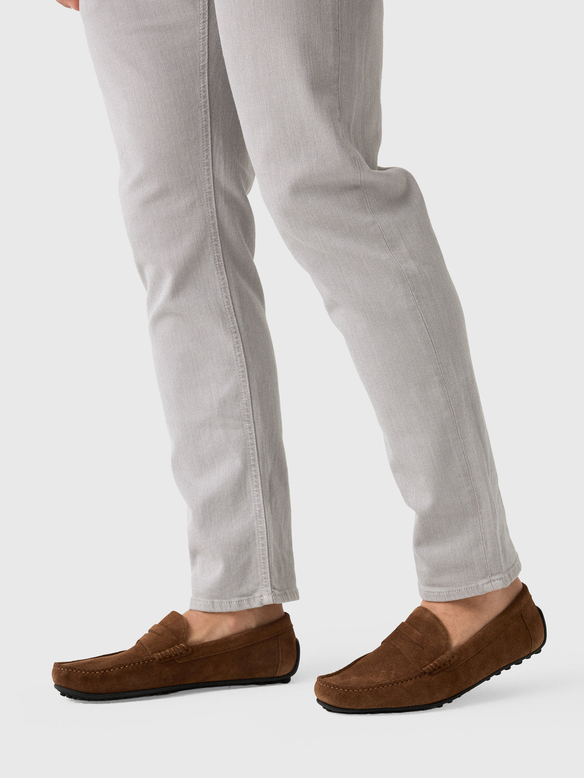 Peter Millar Crown Crafted Men's Suffolk Suede Driver - Saint Bernard