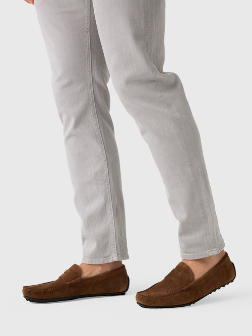 Peter Millar Crown Crafted Men's Suffolk Suede Driver - Saint Bernard