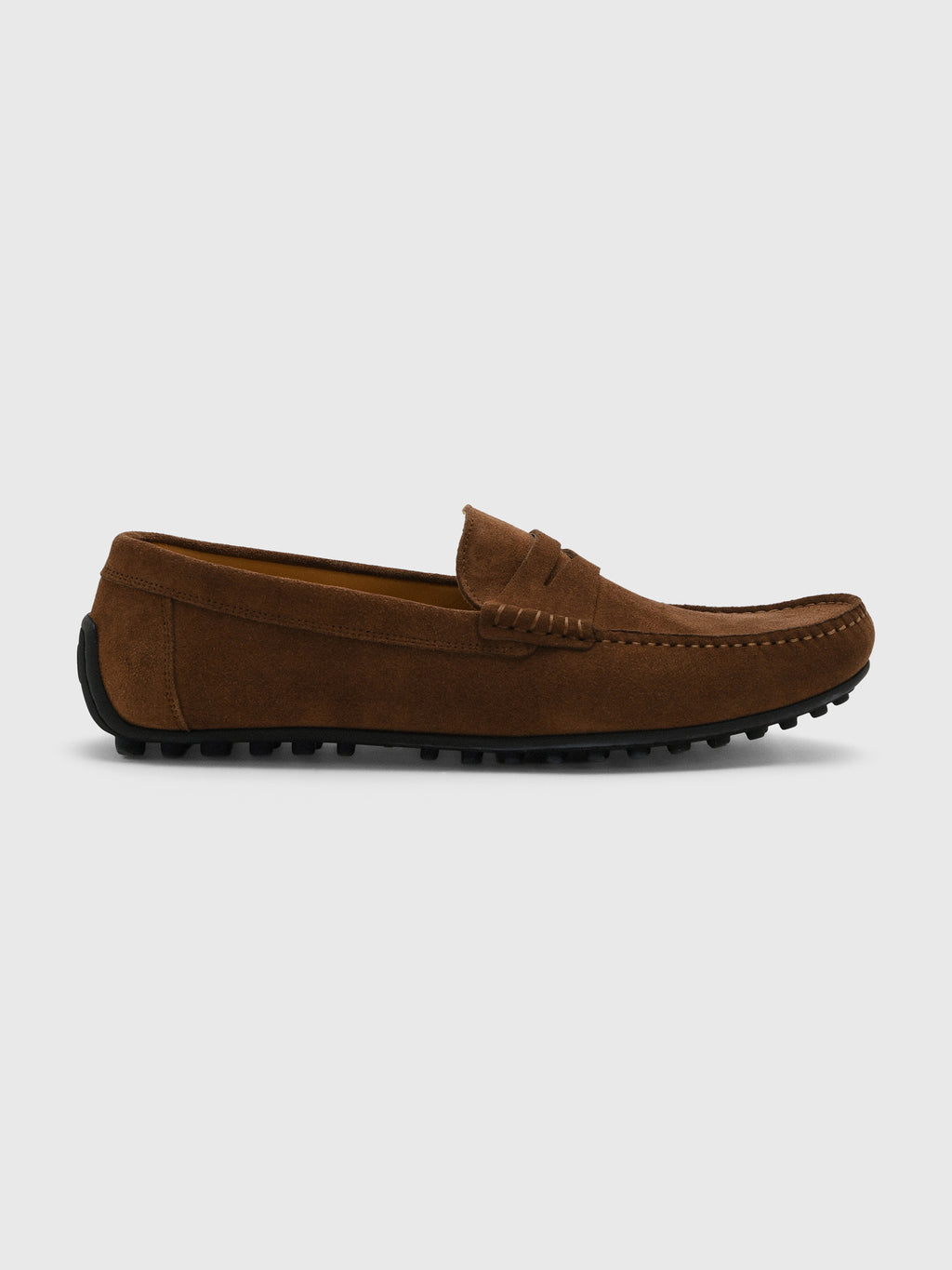 Peter Millar Crown Crafted Men's Suffolk Suede Driver - Saint Bernard