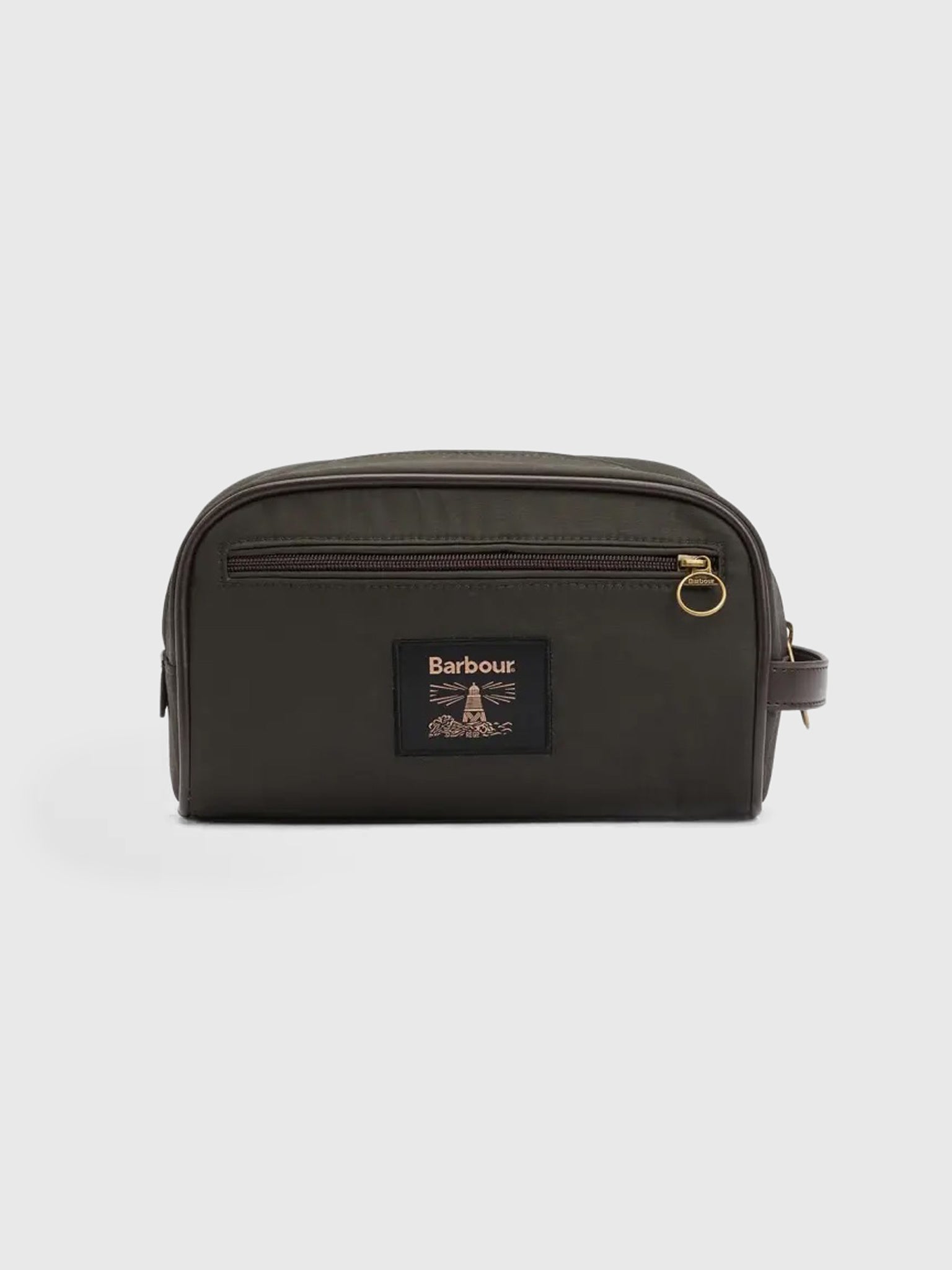 Barbour Wax Washbag - Saint Bernard