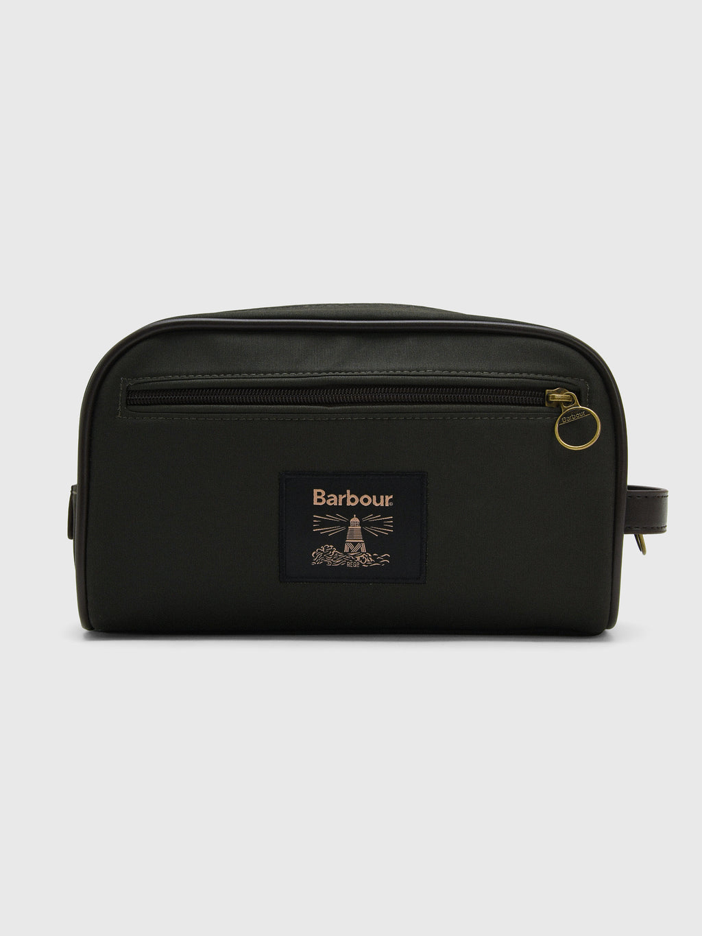 Barbour Wax Washbag - Saint Bernard