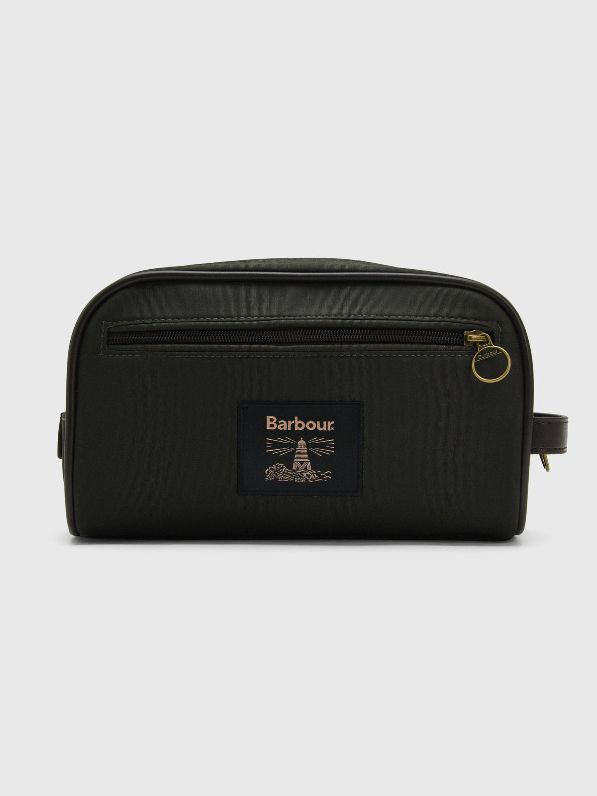Barbour Wax Washbag - Saint Bernard