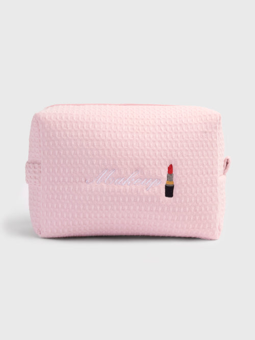 Abbode Makeup Waffle Pouch