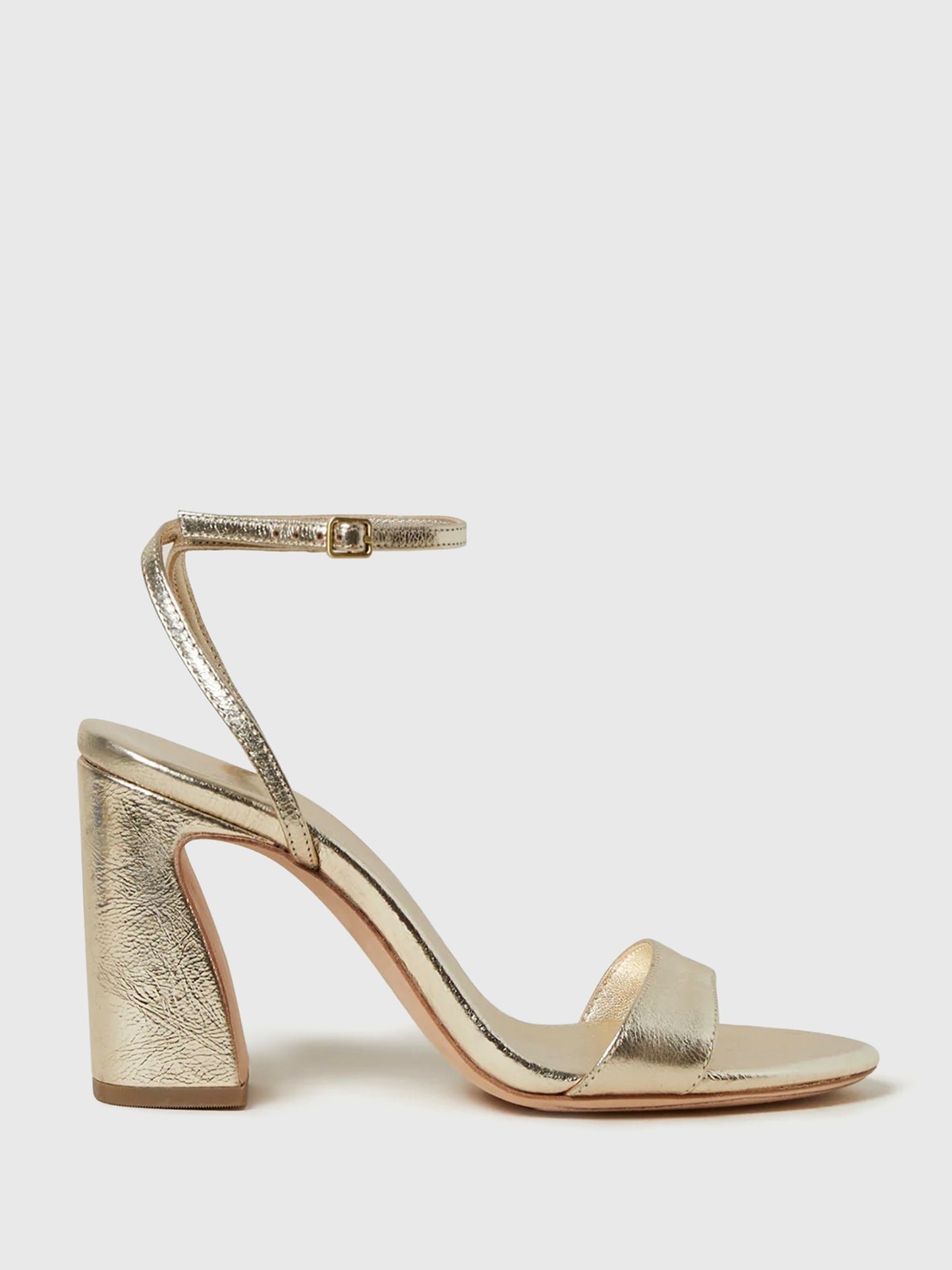 Loeffler Randall Women's Malia Curve Heel Sandal - Saint Bernard