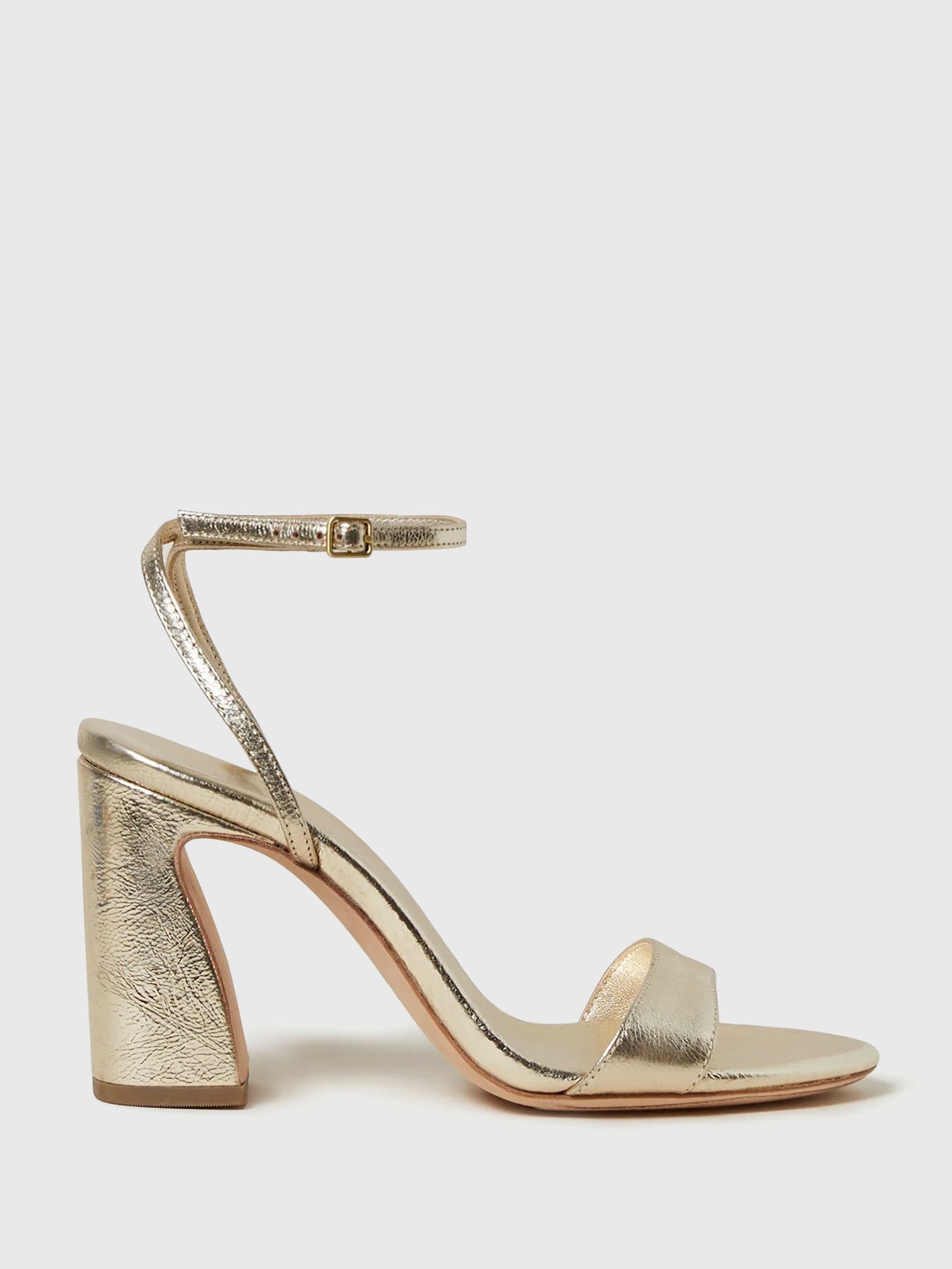 Loeffler Randall Women's Malia Curve Heel Sandal - Saint Bernard