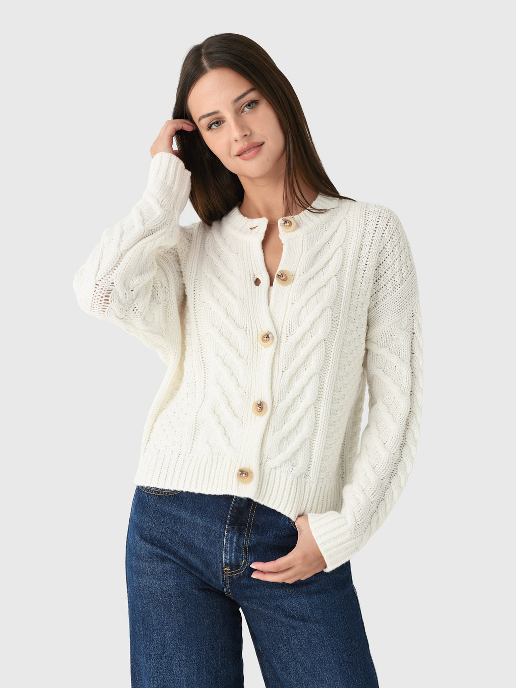 27 Miles Women's Malia Cardigan - Saint Bernard