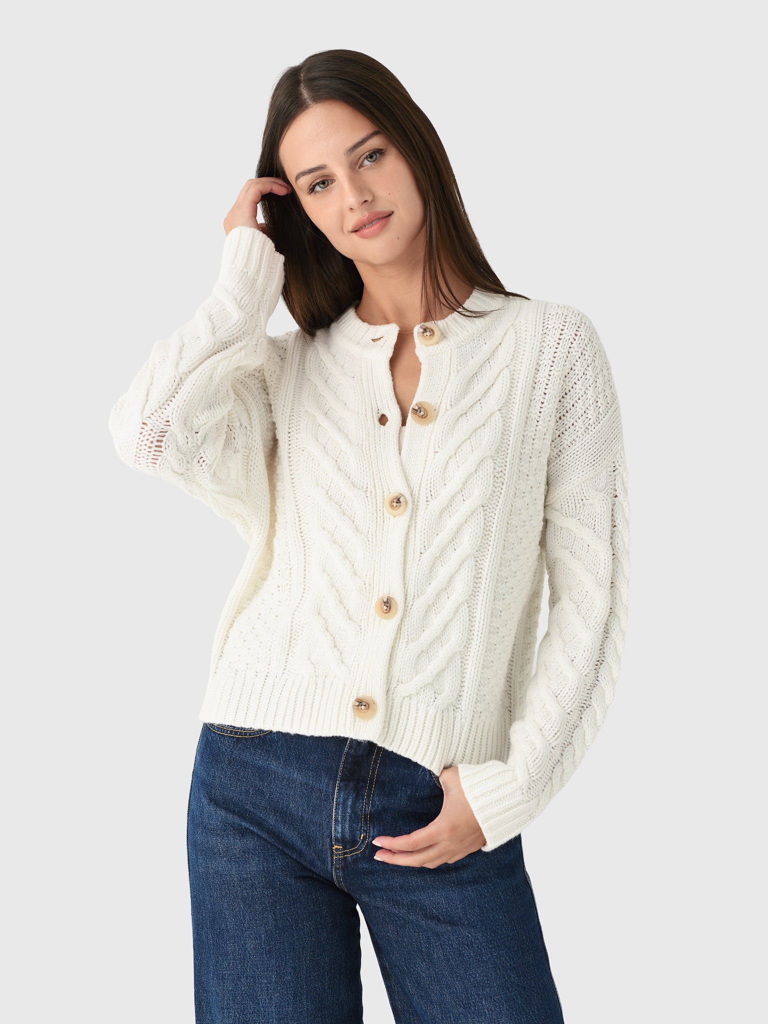 27 Miles Women's Malia Cardigan - Saint Bernard
