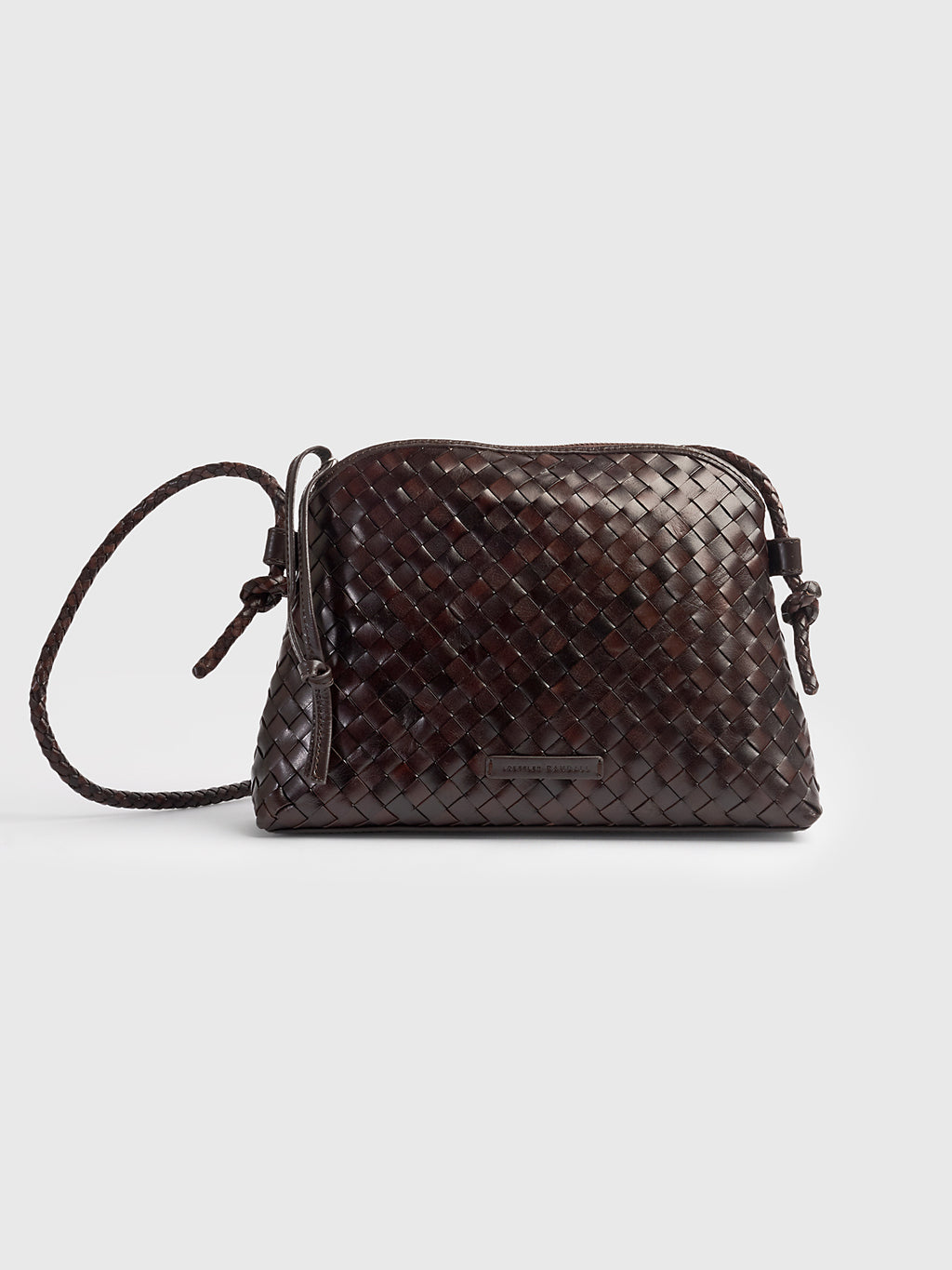 Loeffler Randall Mallory Woven Crossbody Bag - Saint Bernard