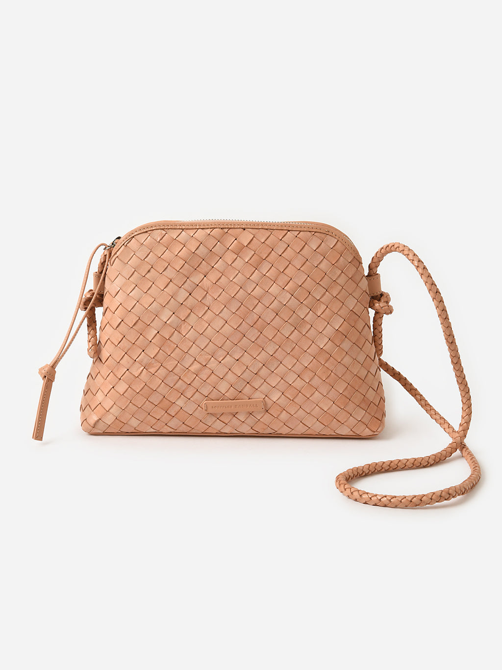 Loeffler Randall Mallory Woven Crossbody - Saint Bernard