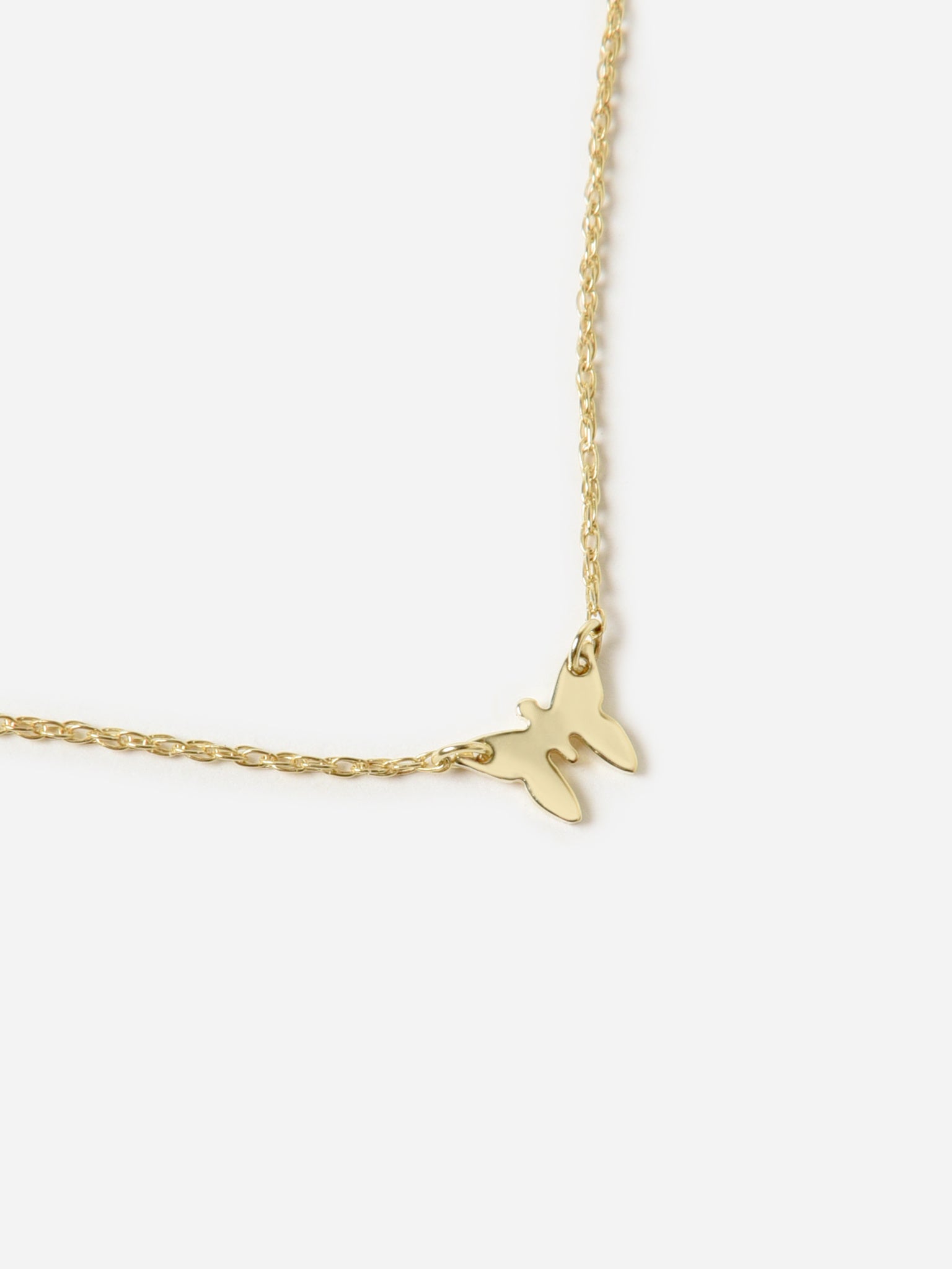 Jennifer Zeuner Jewelry Mariah Mini Butterfly Necklace - Saint Bernard